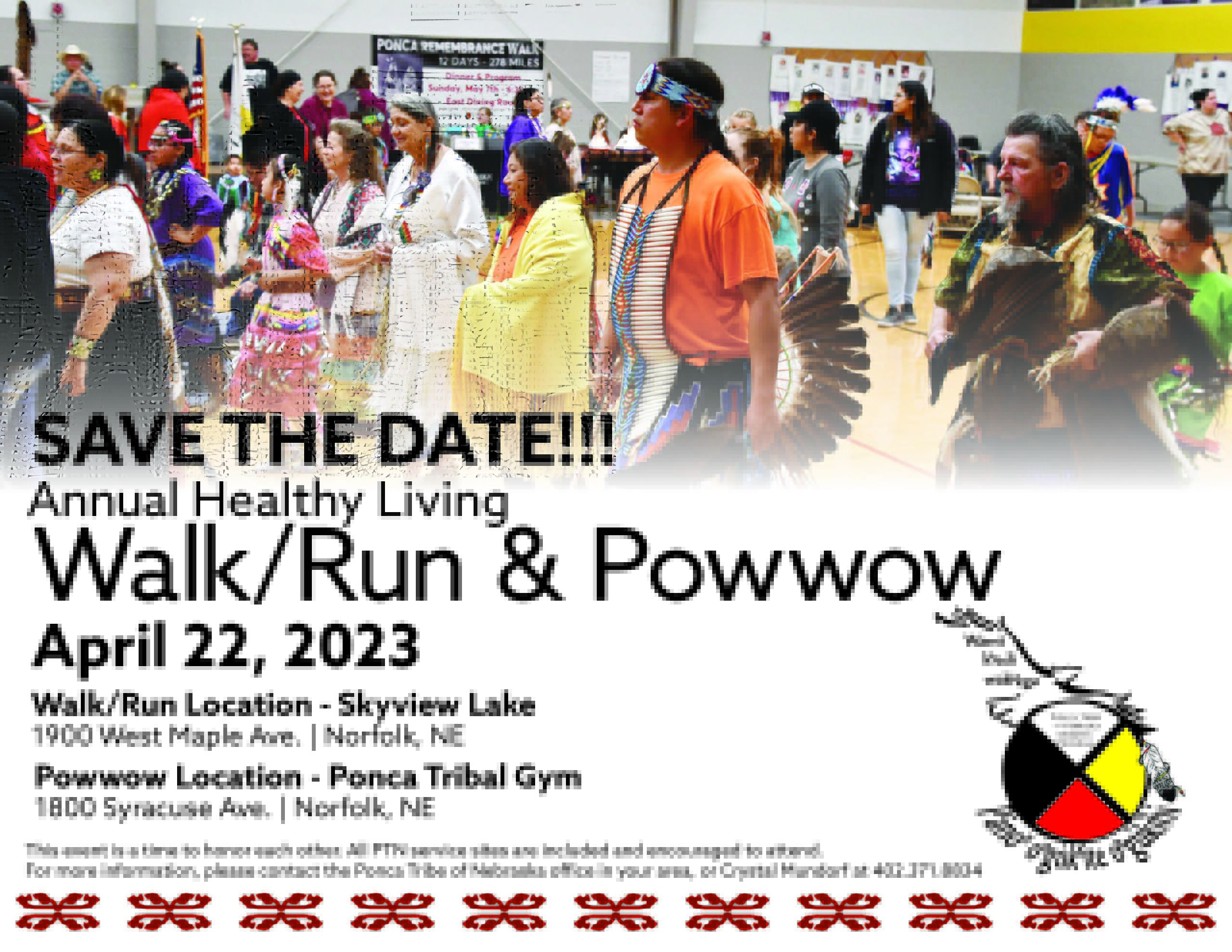 Save the Date: Annual Healthy Living Walk/Run & Powwow