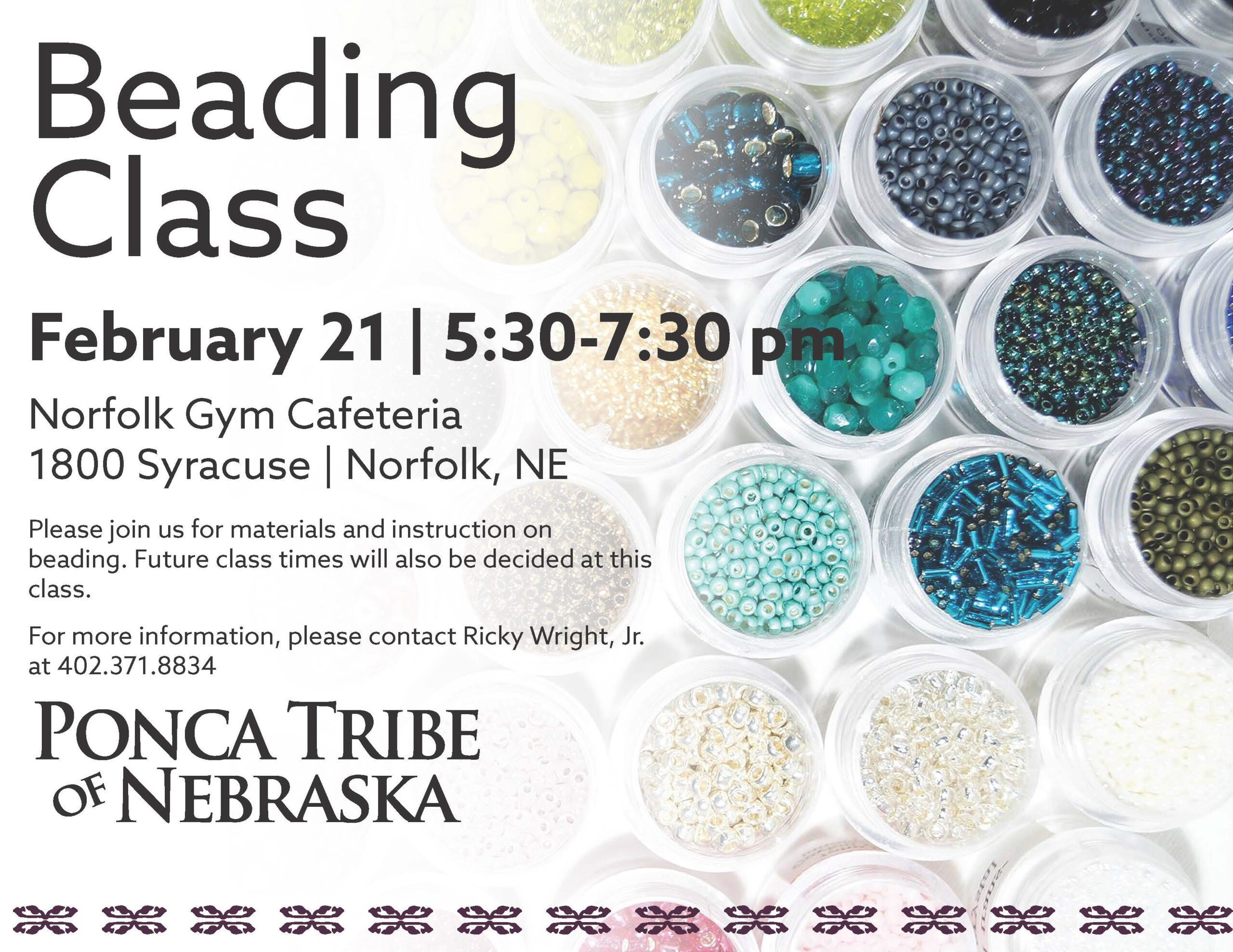 Beading Class