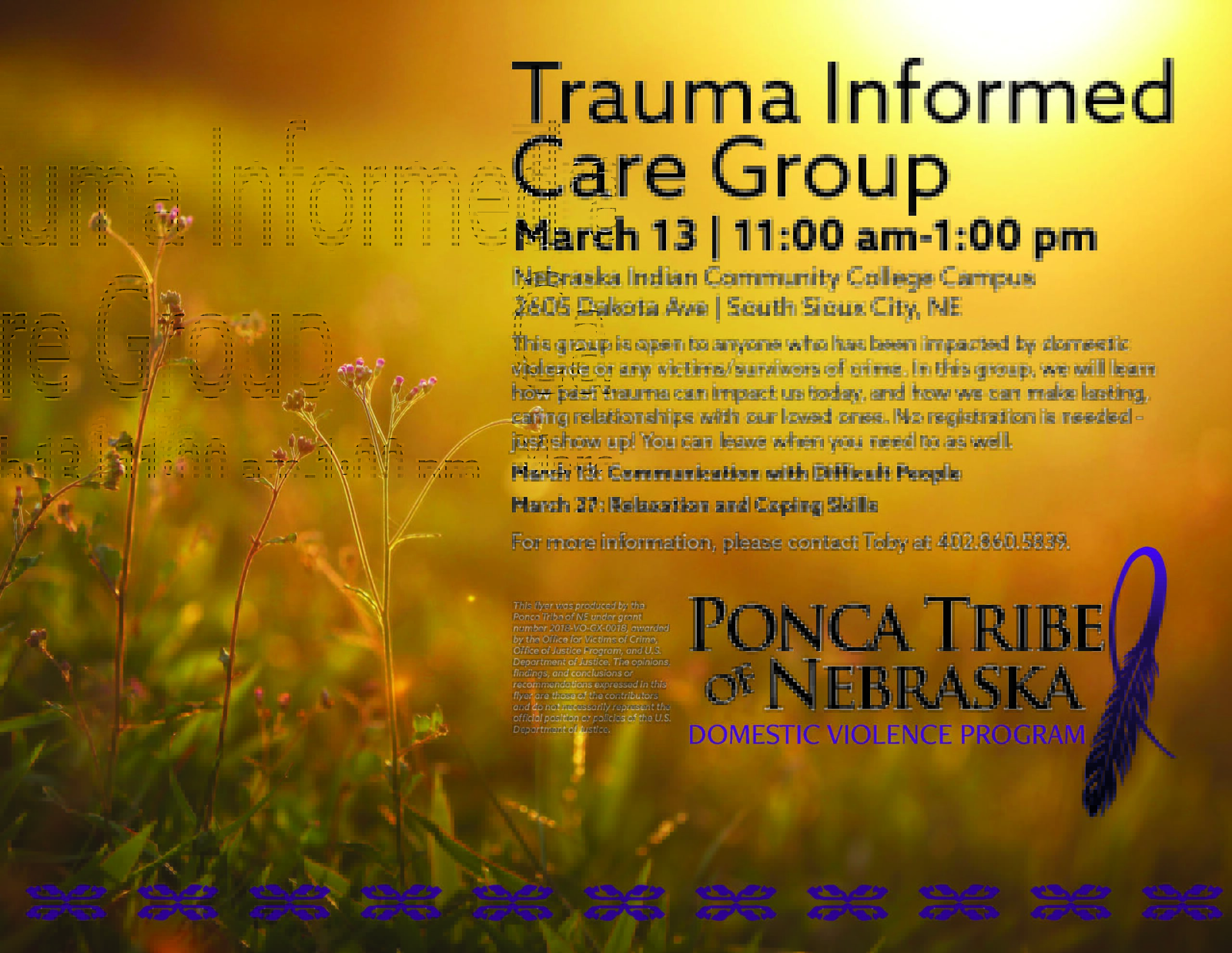 Trauma Informed Care Group – Sioux City