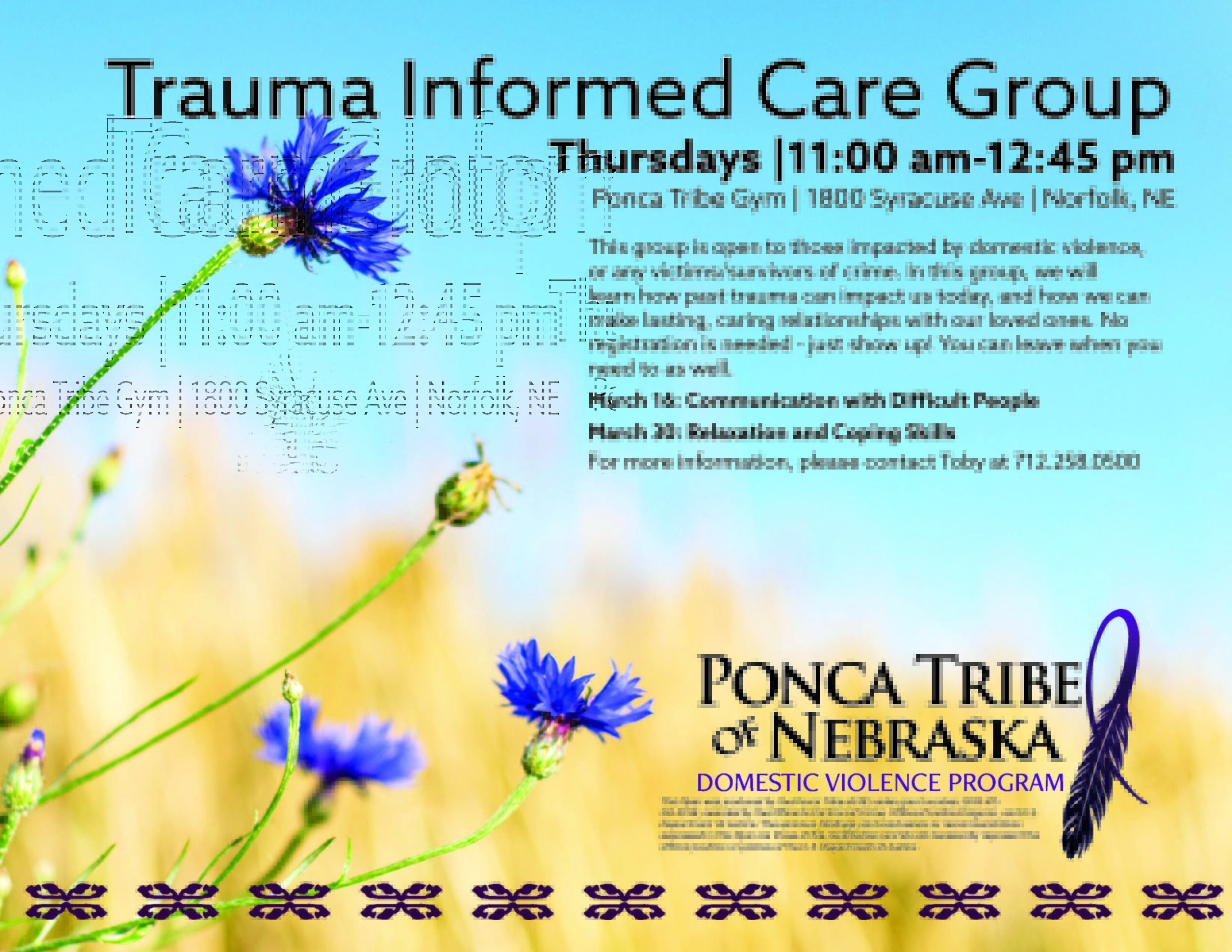 Trauma Informed Care Group – Norfolk