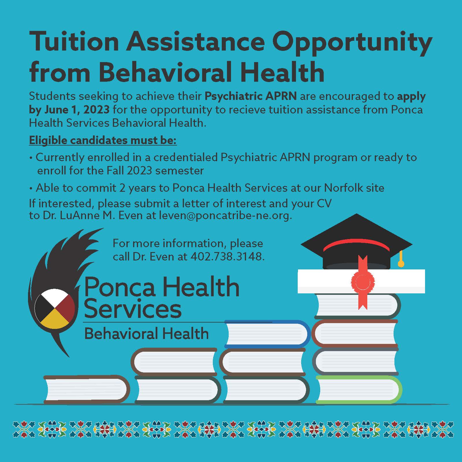 Read more about the article Tuition Assistance Opportunity from Behavioral Health