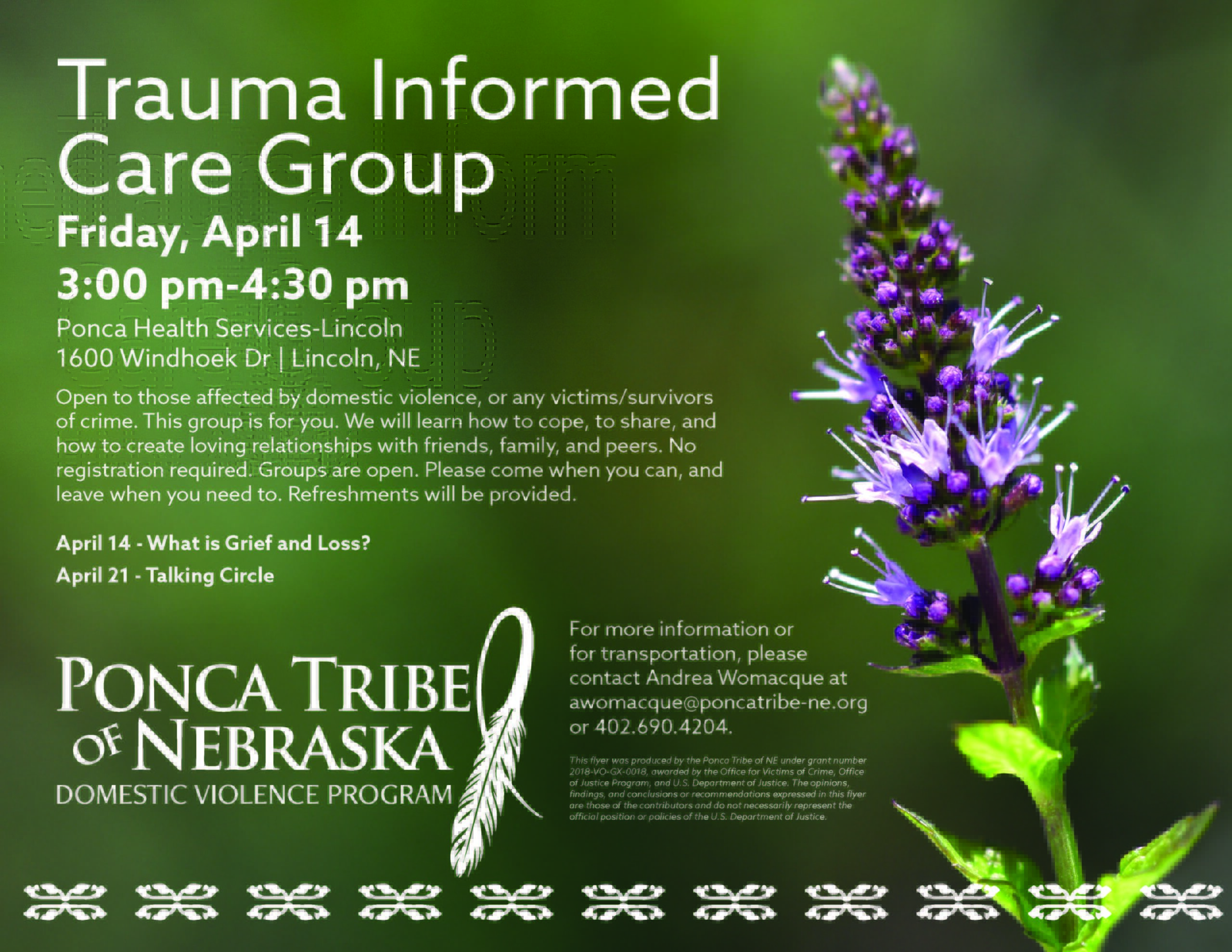 Trauma Informed Care Group – Lincoln
