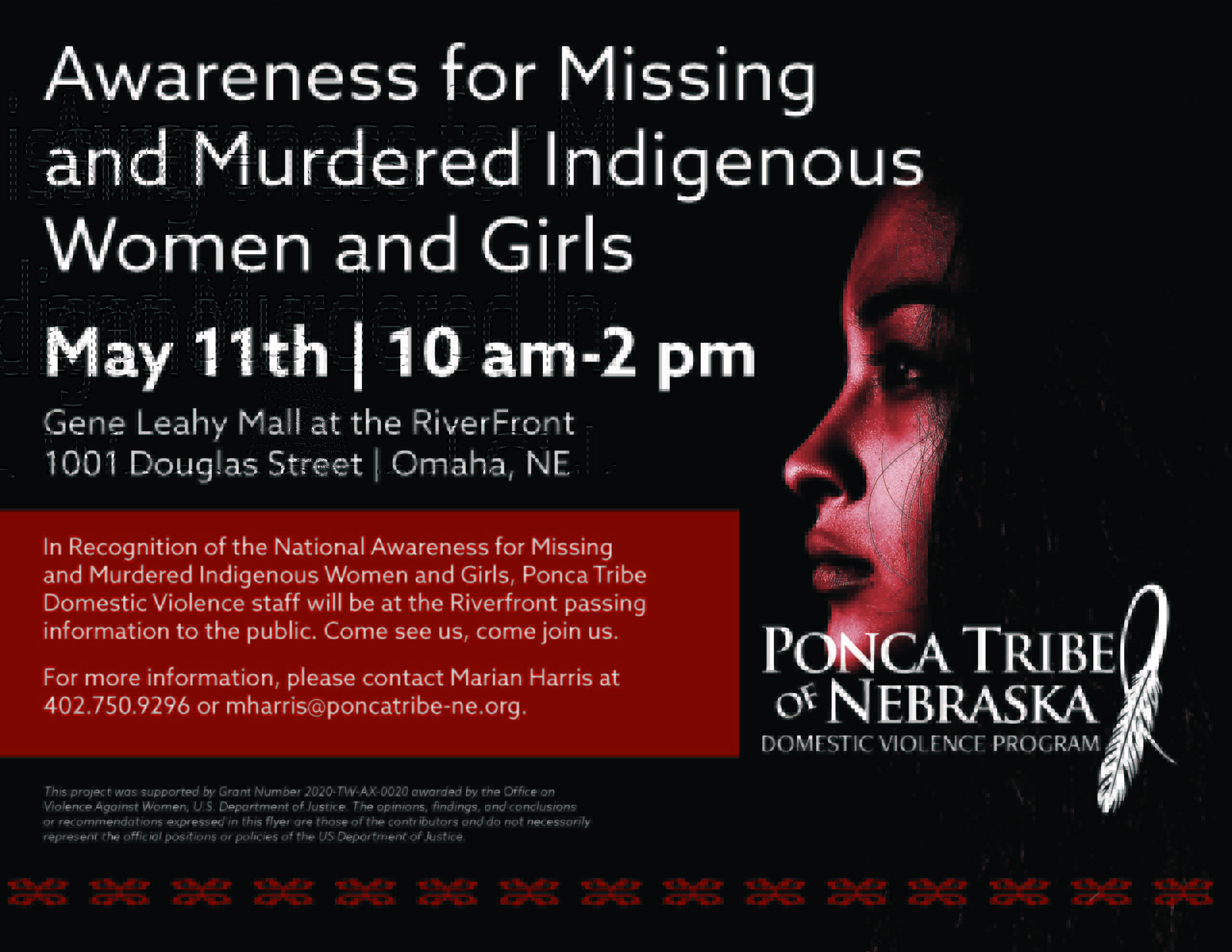 Awareness for Missing and Murdered Indigenous Women and Girls – Omaha