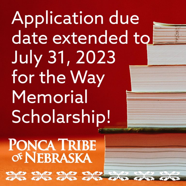 Way Memorial Scholarship Deadline Extended