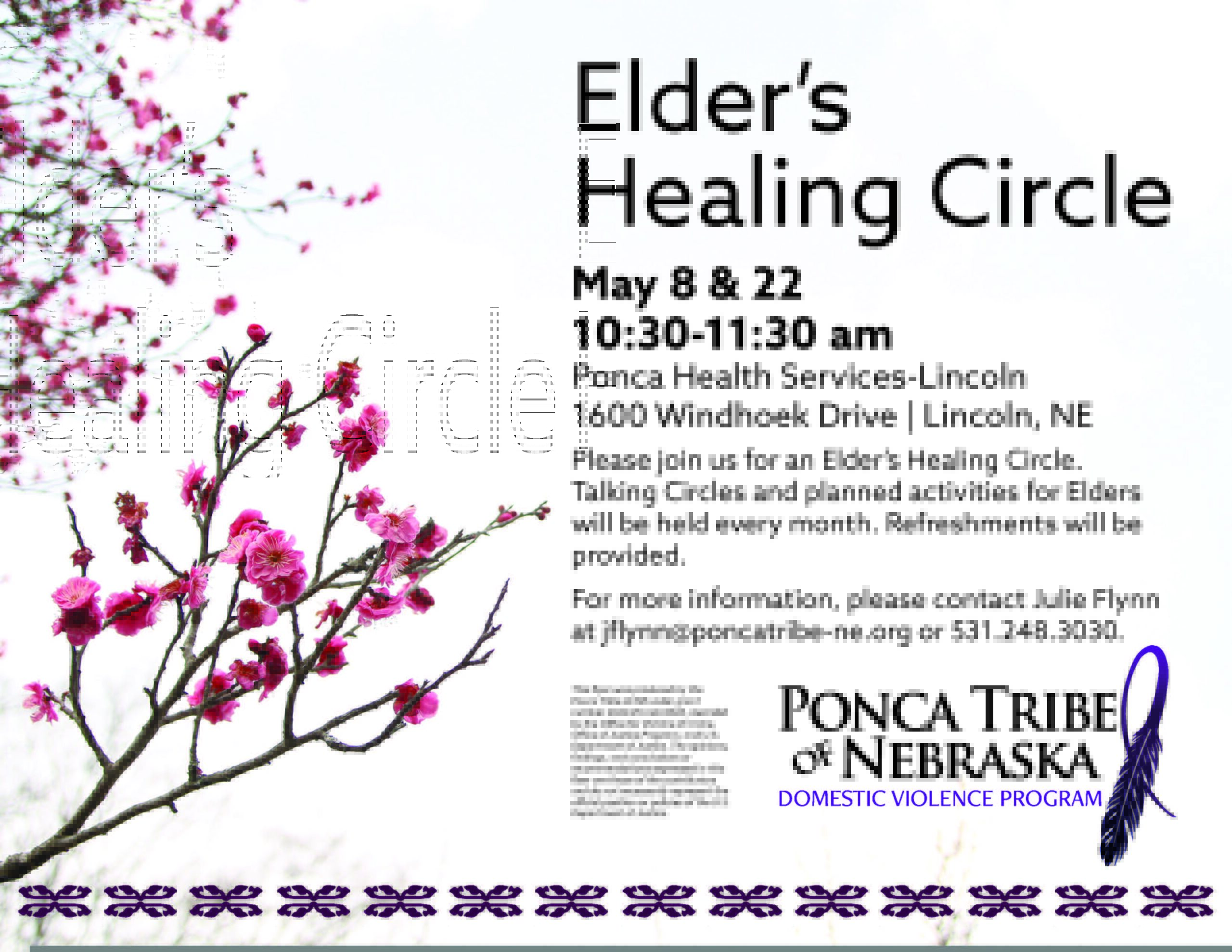 Elder’s Healing Circle – Lincoln