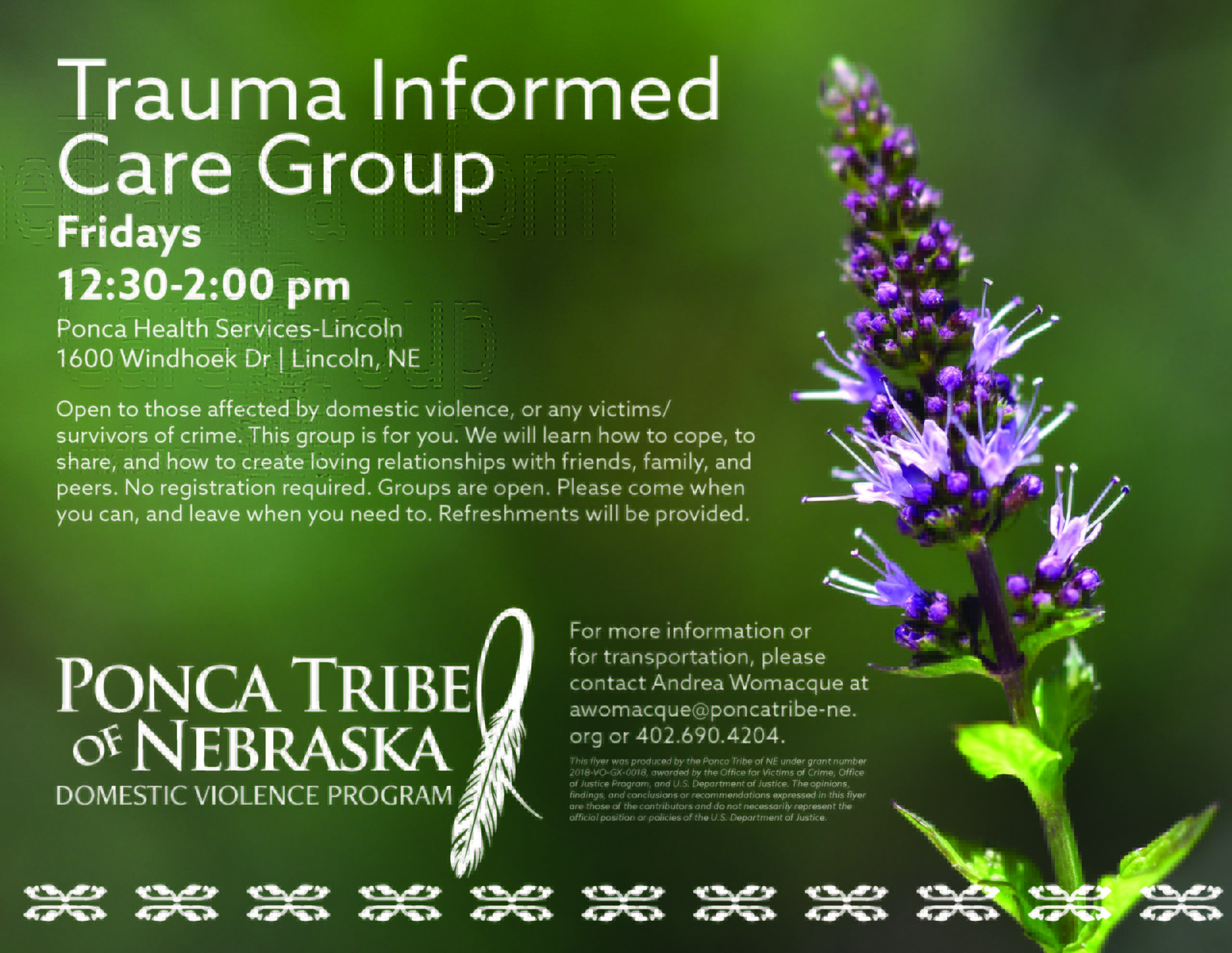 Trauma Informed Care Group – Lincoln