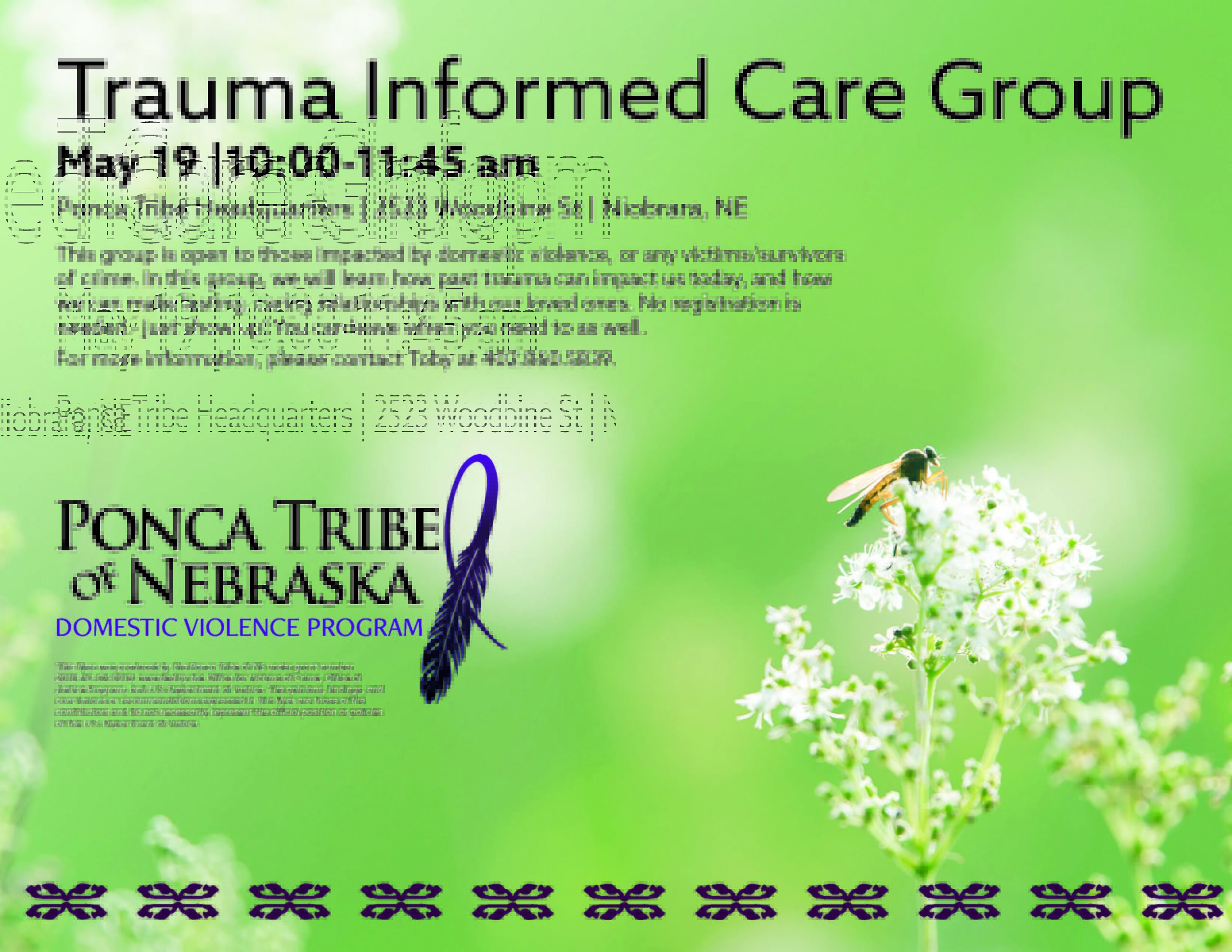 Trauma Informed Care Group – Niobrara