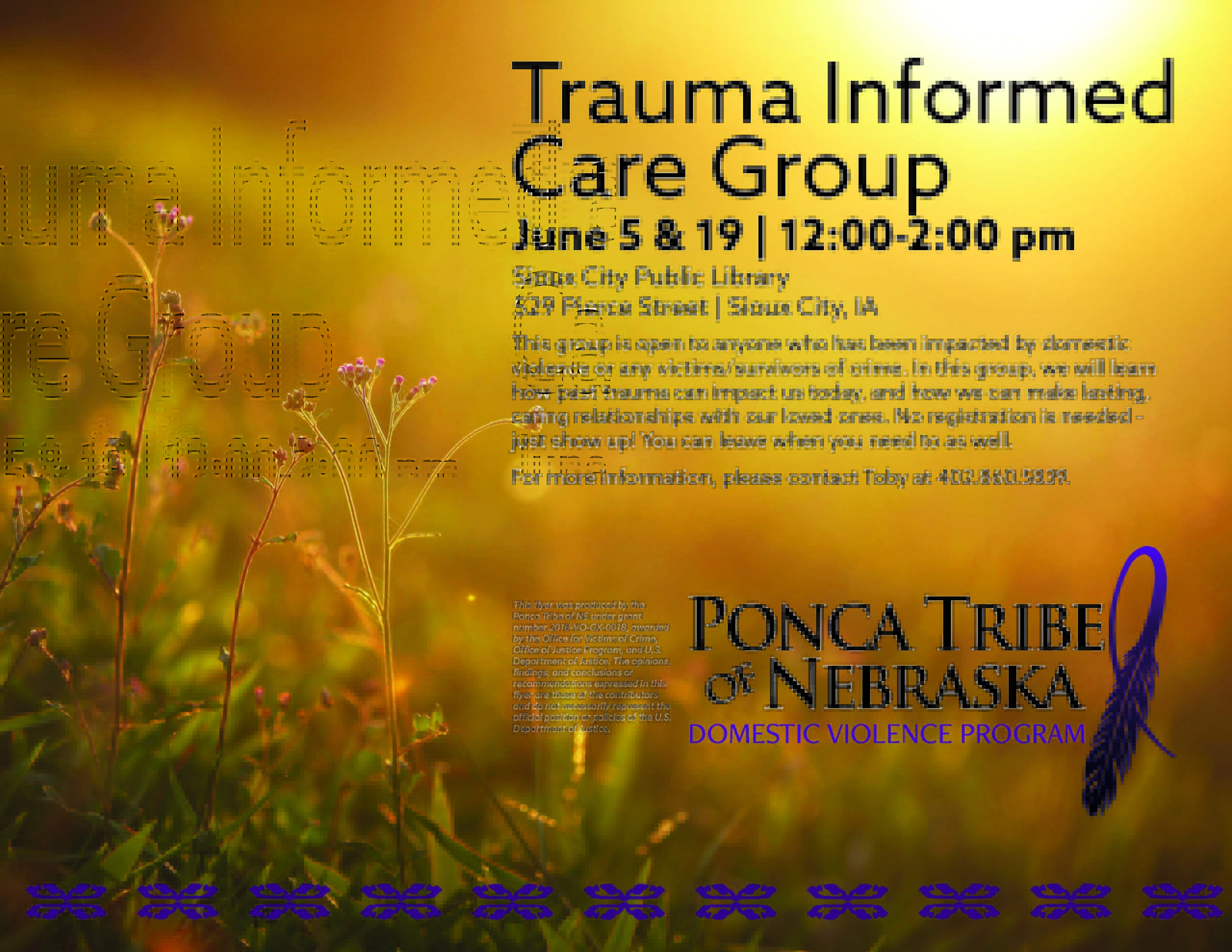 Trauma Informed Care Group – Sioux City