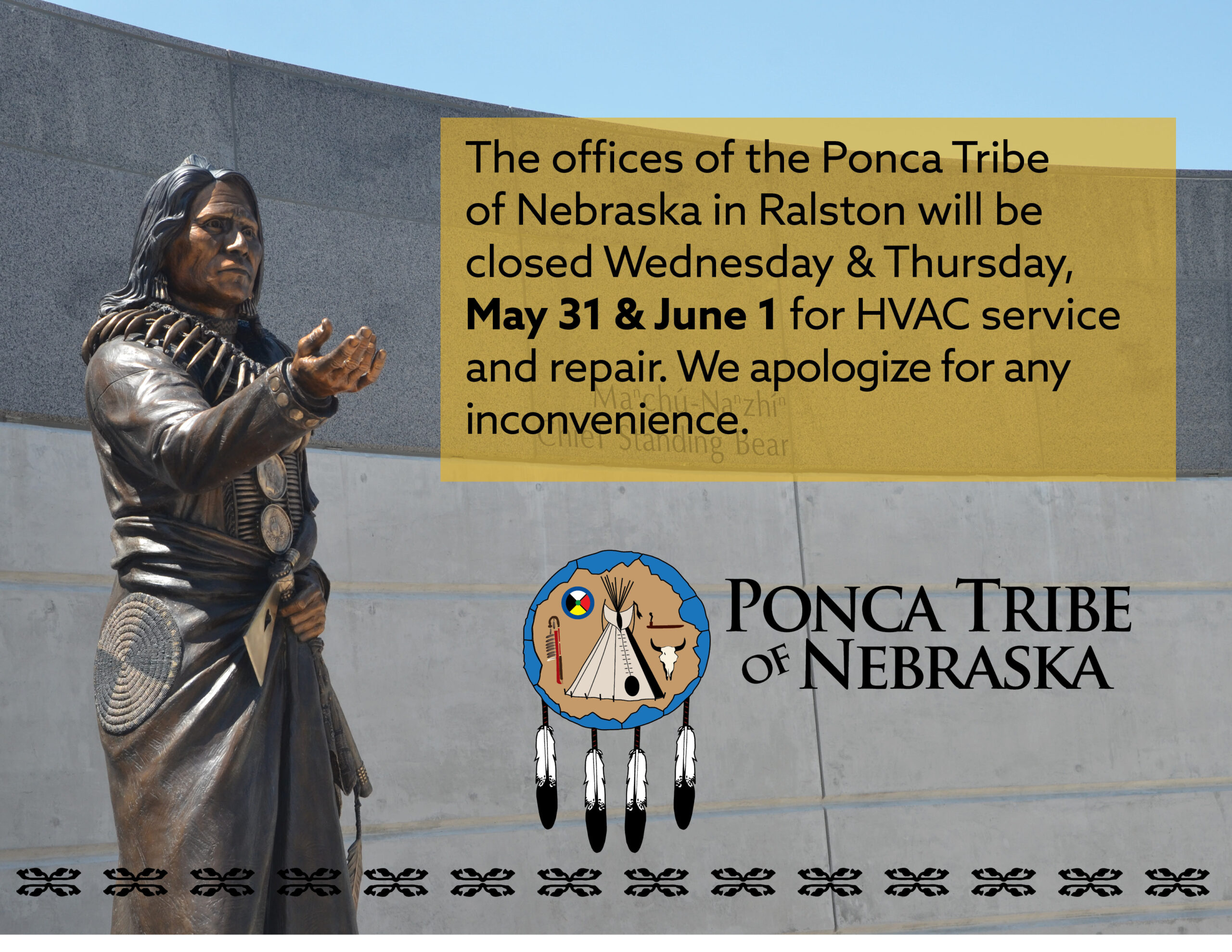 Ralston Offices Closed May 31-June 1