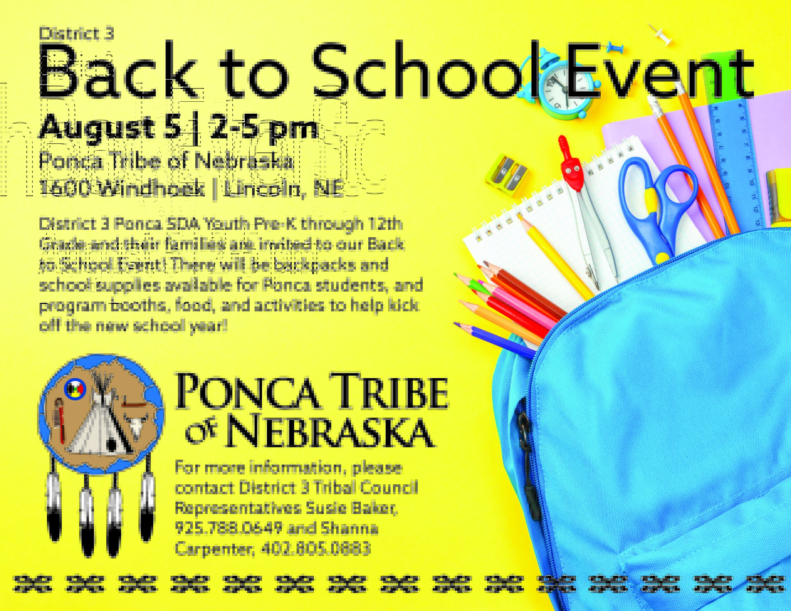 District 3 Back to School Event