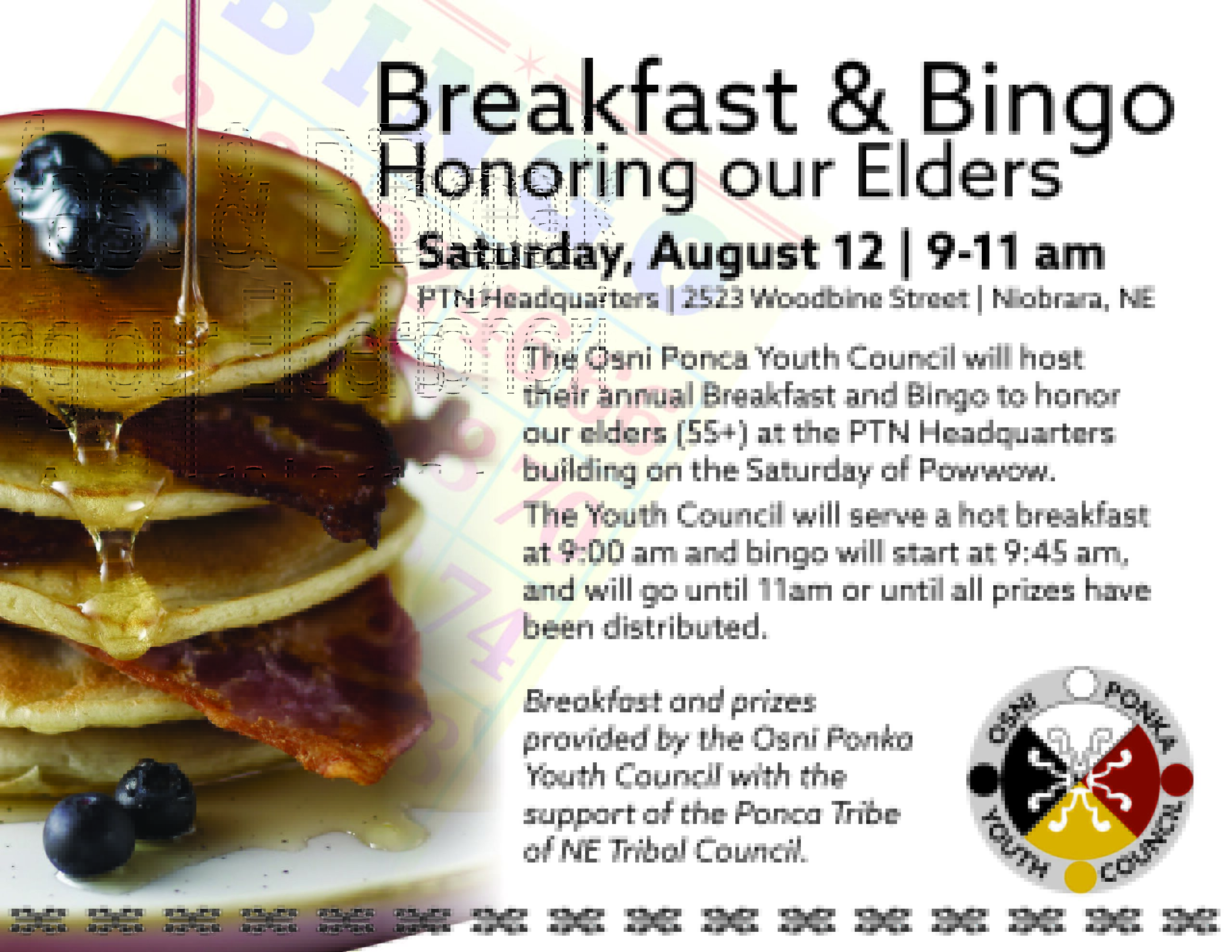 Breakfast & Bingo: Honoring our Elders