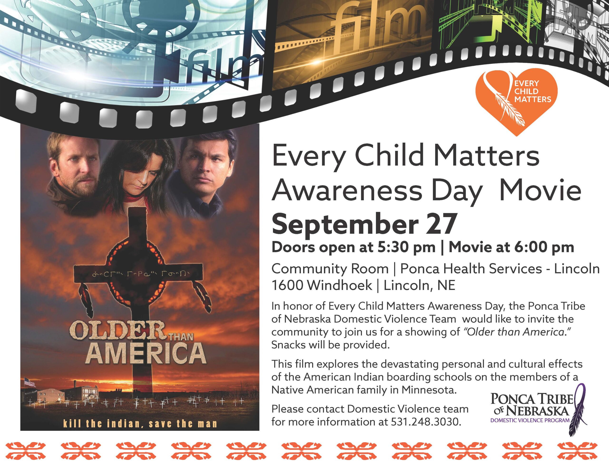 Every Child Matters Awareness Day Movie – Lincoln