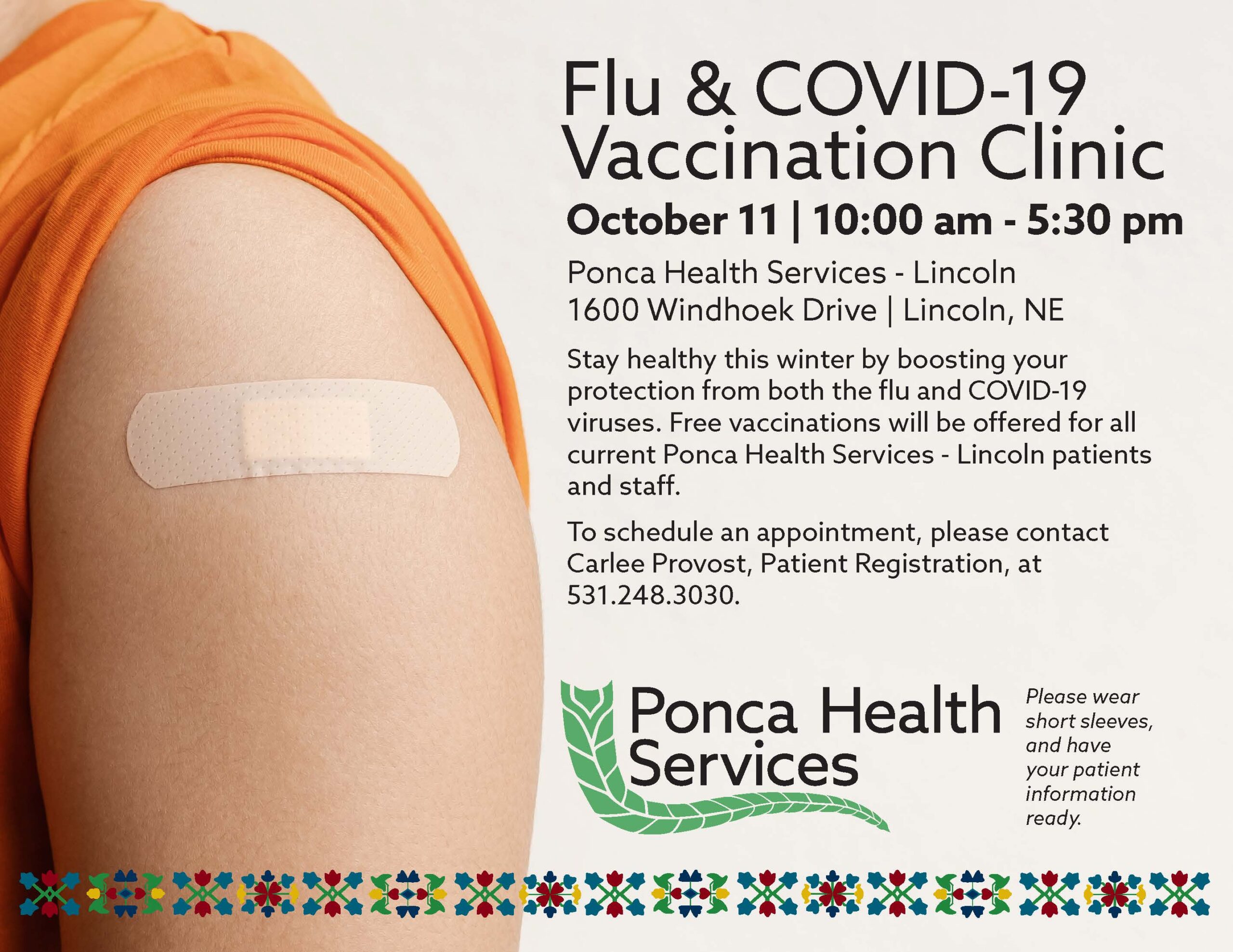 Flu & COVID-19 Vaccination Clinic – Lincoln