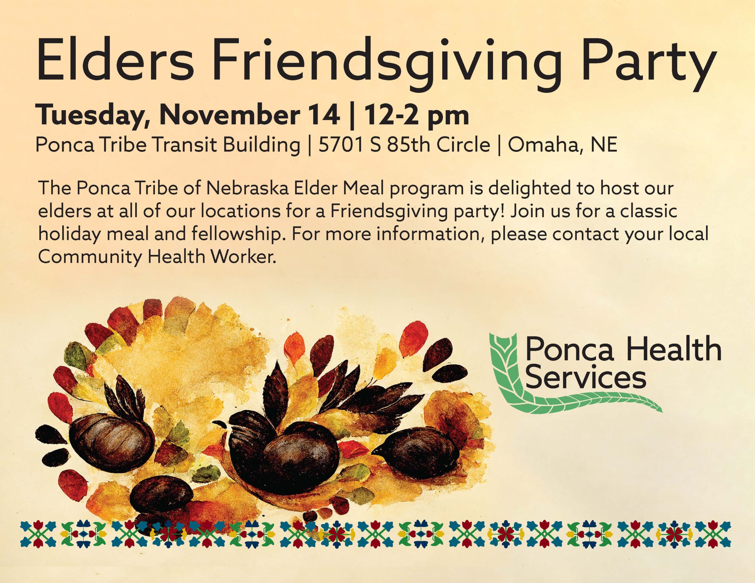 Elders Friendsgiving Party – Omaha