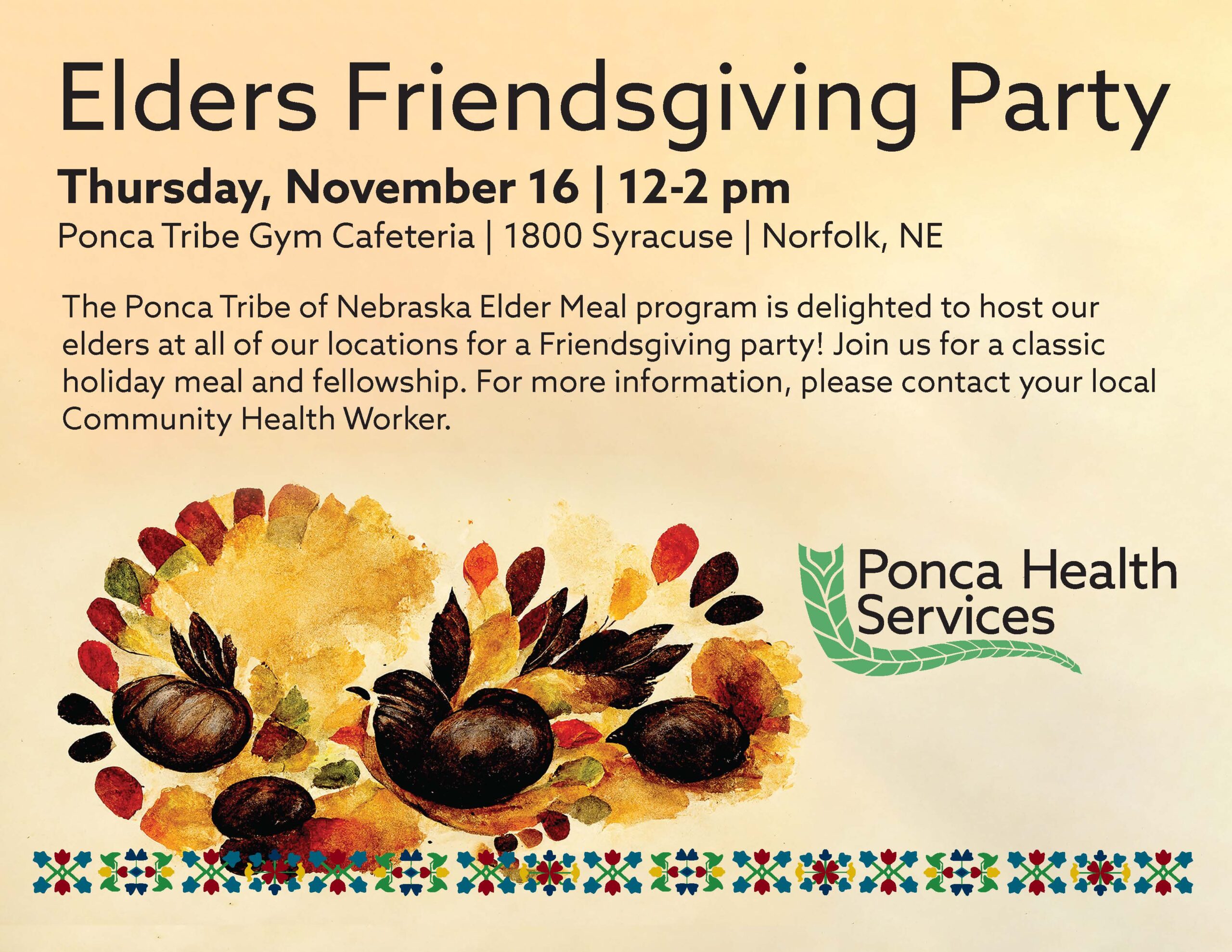 Elders Friendsgiving Party – Norfolk