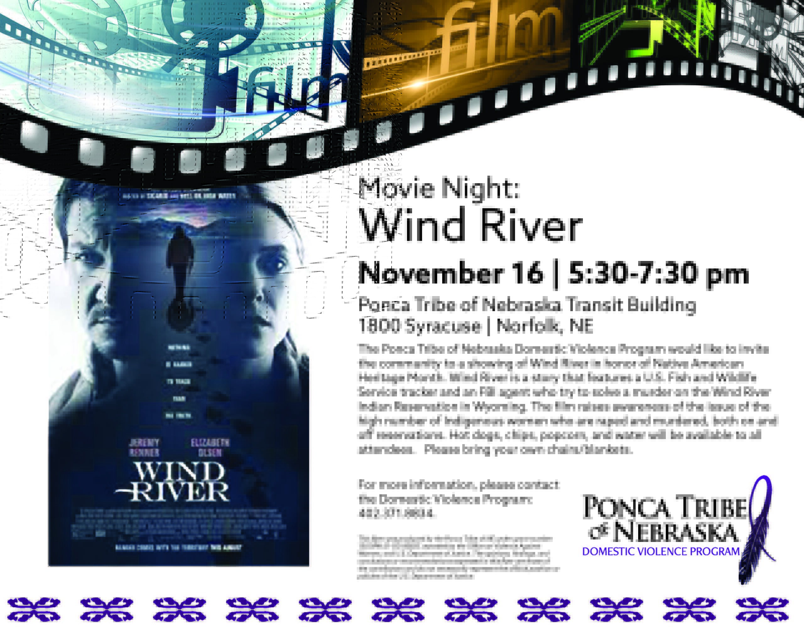 Movie Night: Wind River – Norfolk