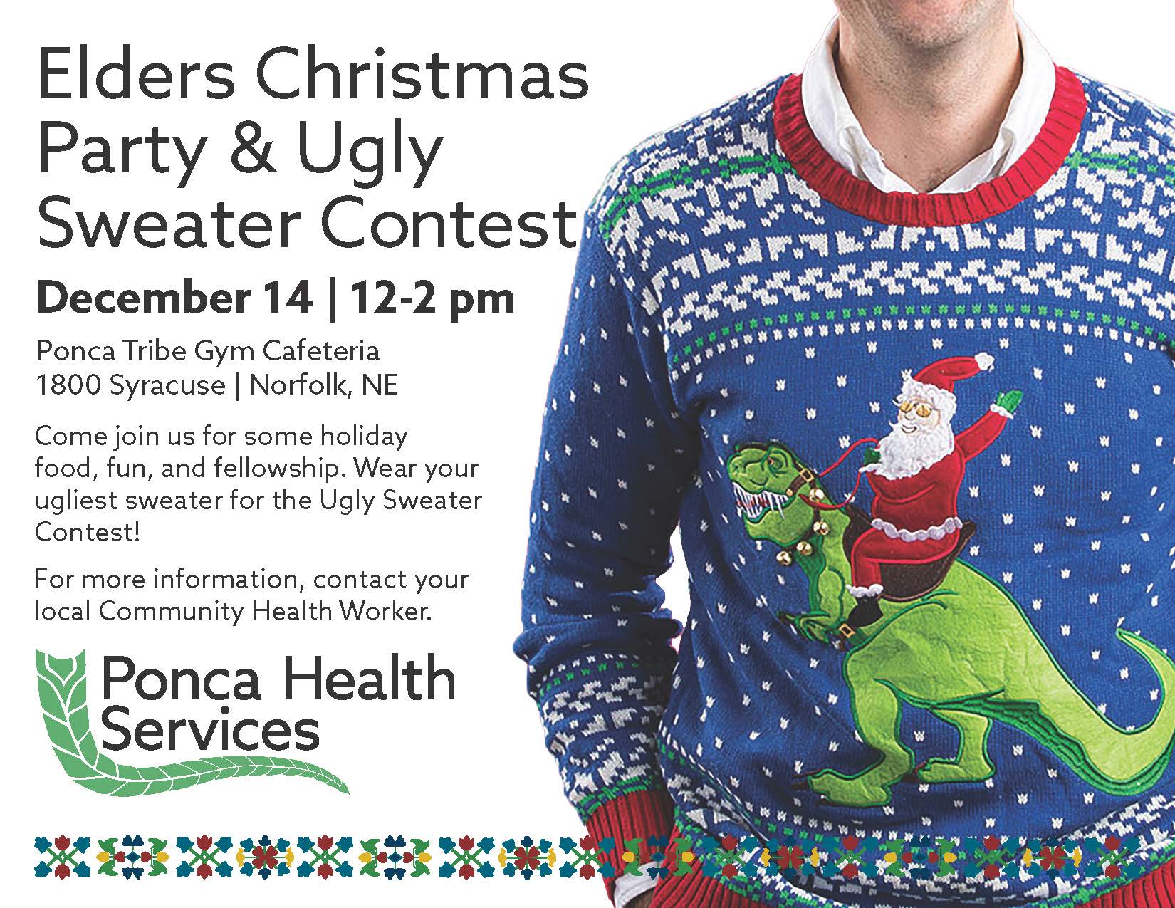 Elders Christmas Party & Ugly Sweater Contest – Norfolk