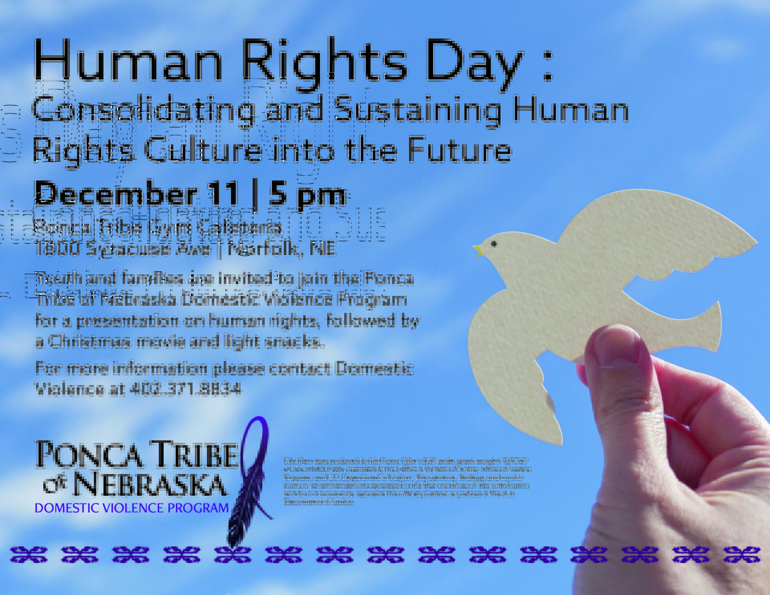 Human Rights Day: Consolidating and Sustaining Human Rights Culture into the Future