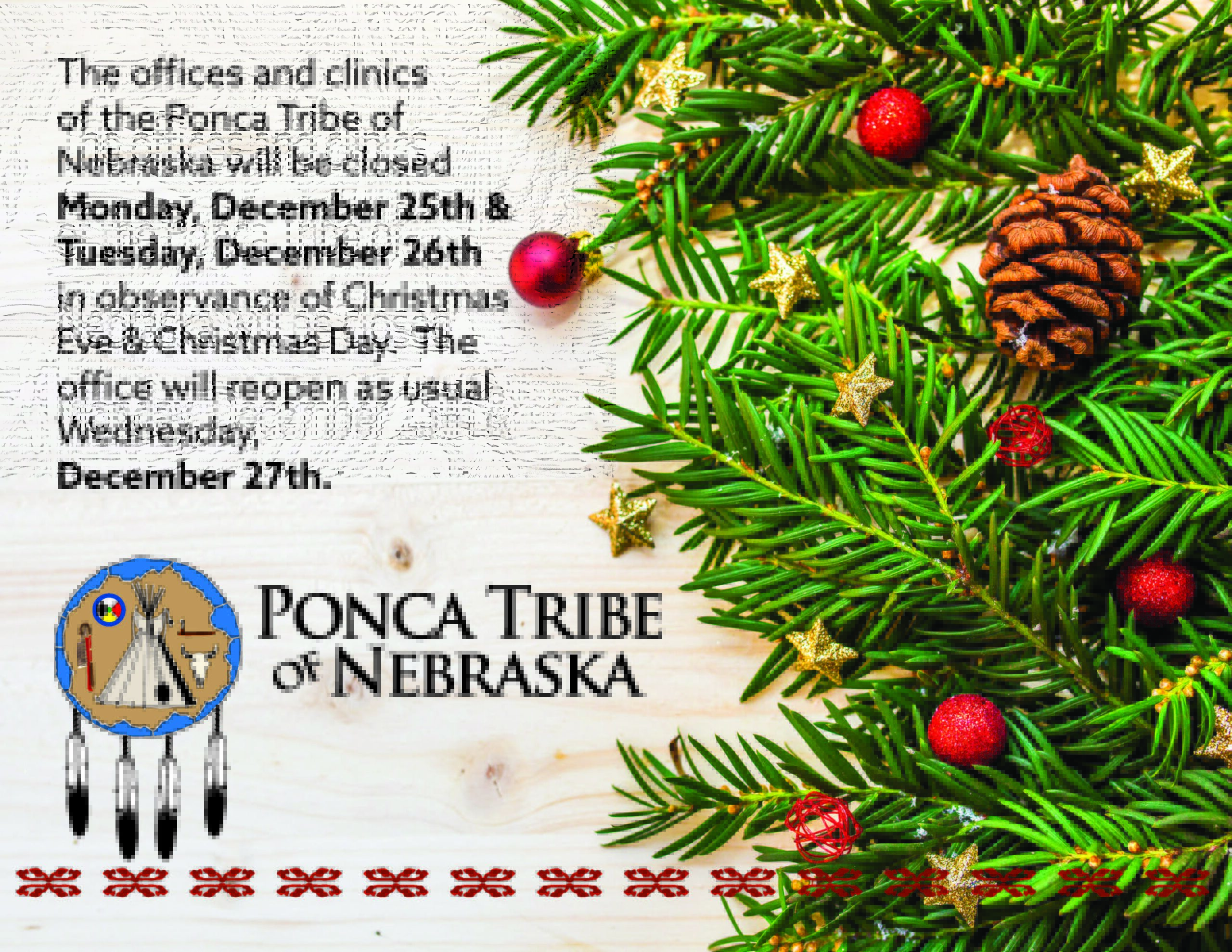 PTN Offices Closed for Christmas