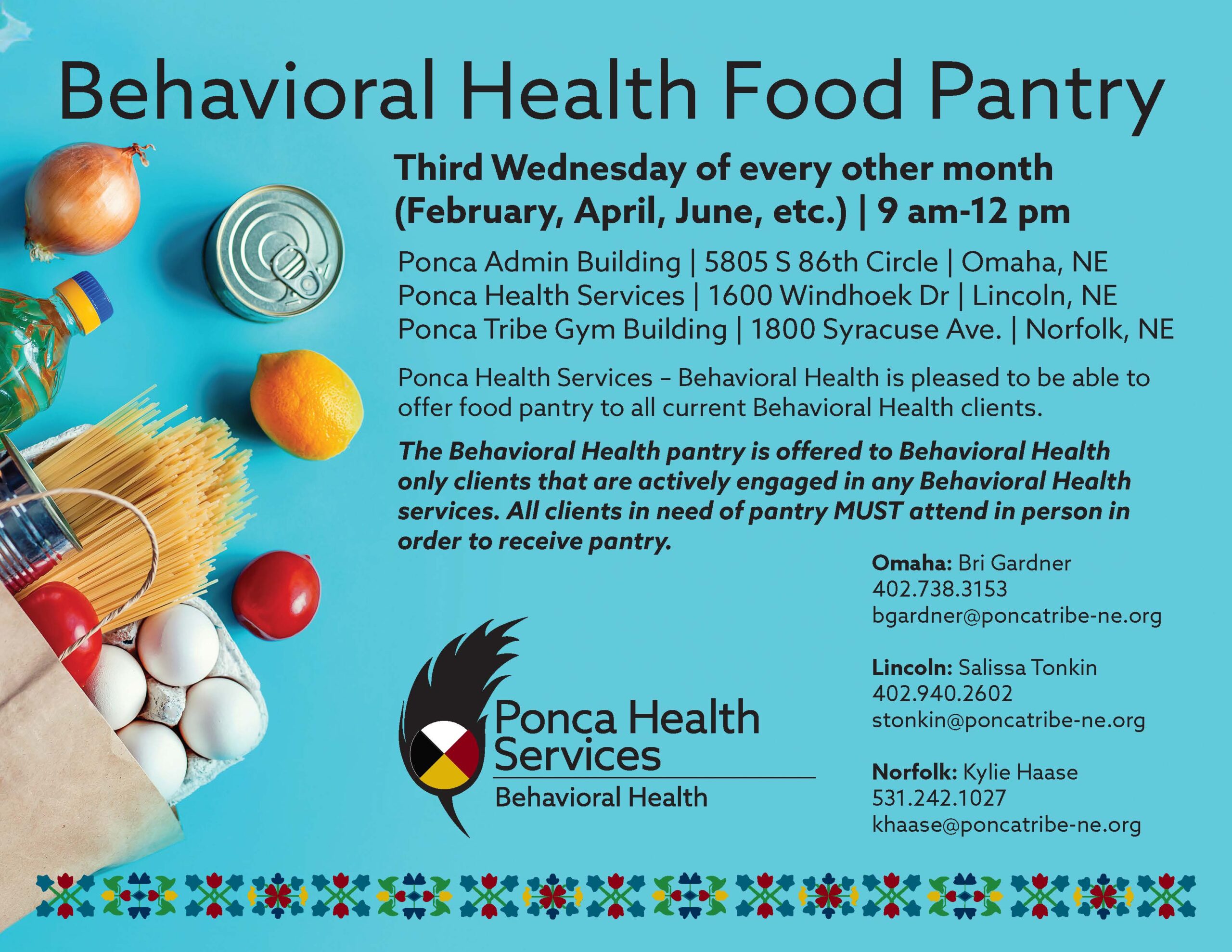 Behavioral Health Food Pantry – Lincoln