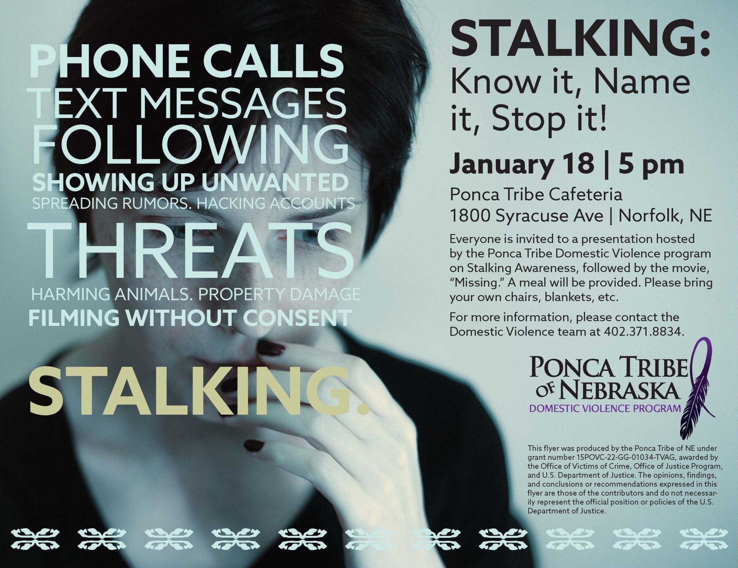 Stalking: Know it, Name it, Stop it!
