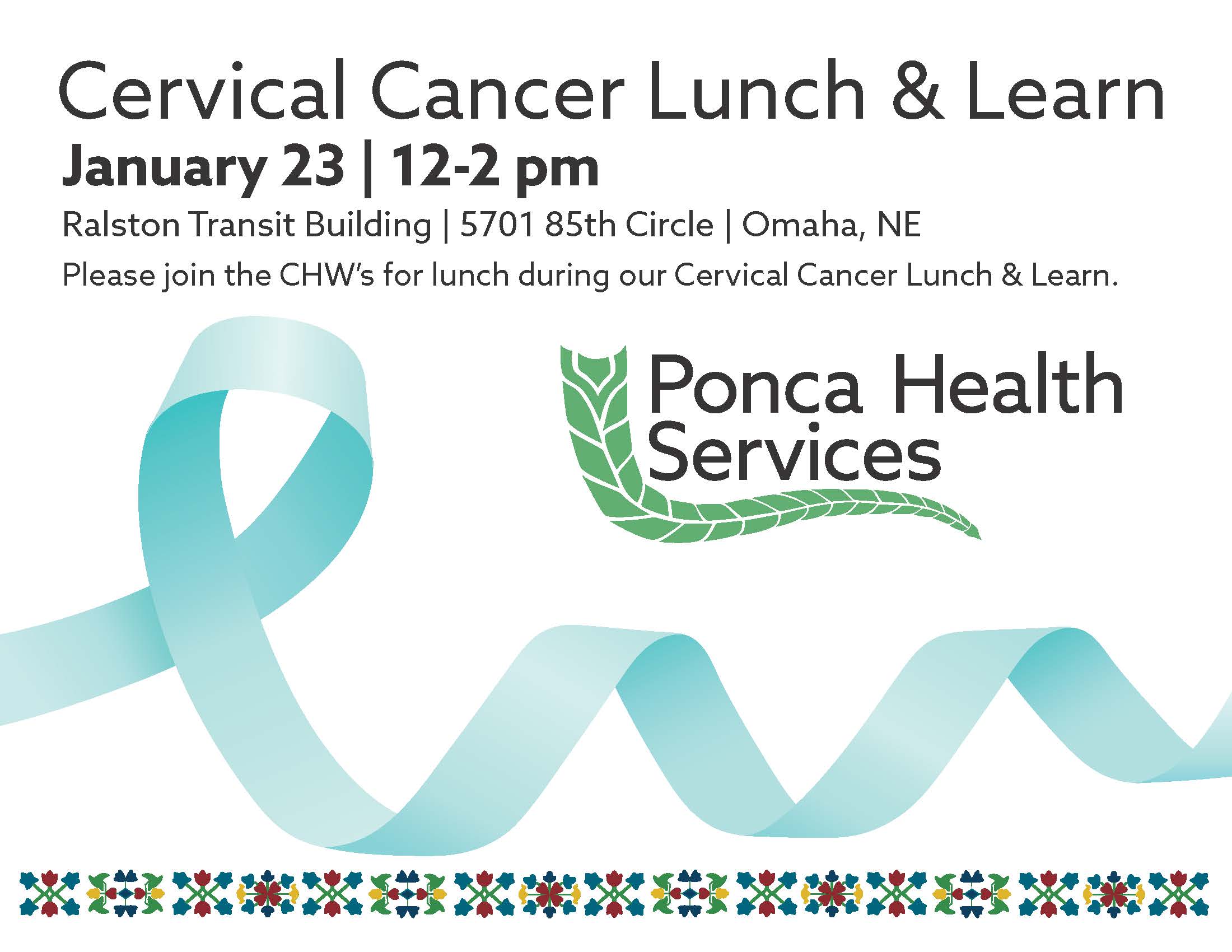 Cervical Cancer Lunch & Learn – Omaha