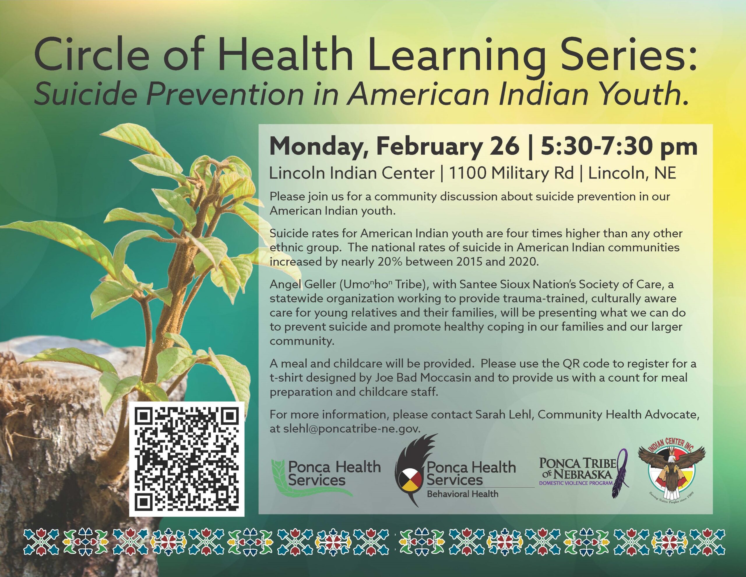 Circle of Health Learning Series: Suicide Prevention in American Indian Youth