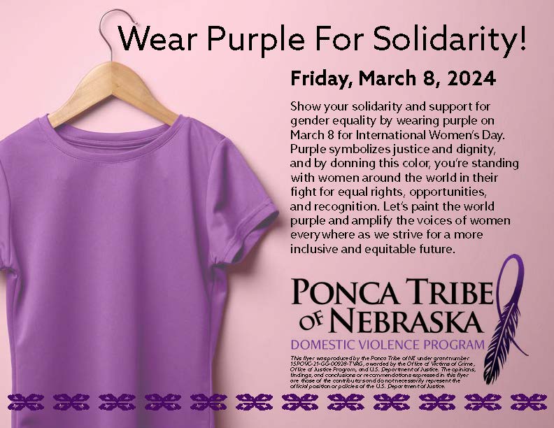 Wear Purple for Solidarity!
