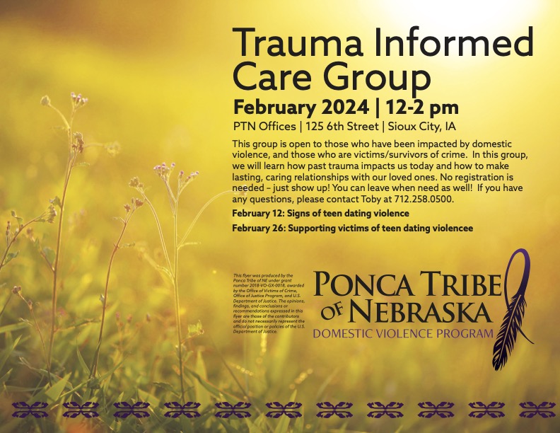 Trauma Informed Care Group – Sioux City