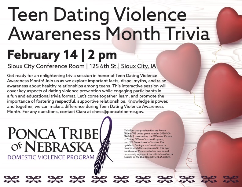 Teen Dating Violence Awareness Month Trivia – Sioux City
