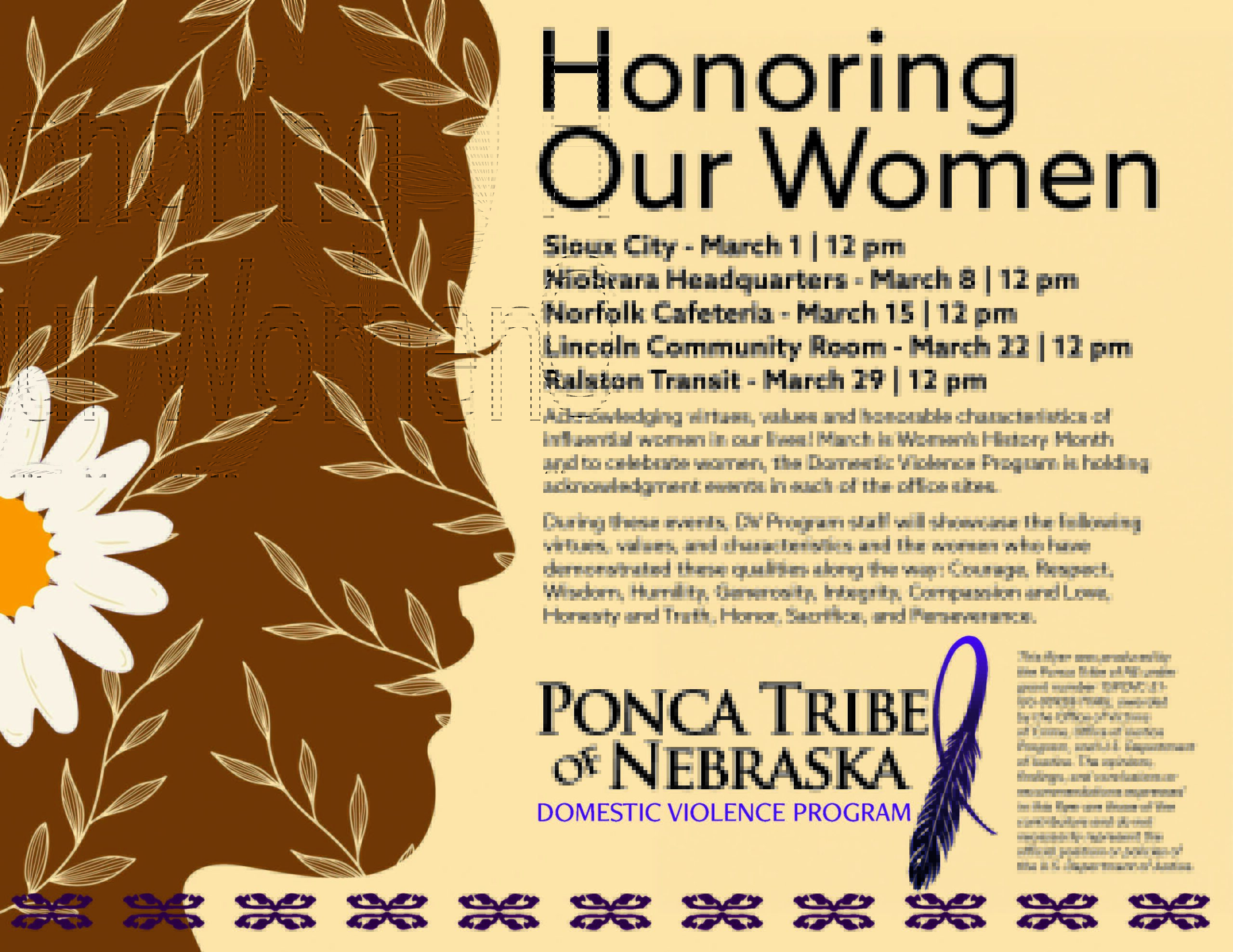 Honoring Our Women – Lincoln