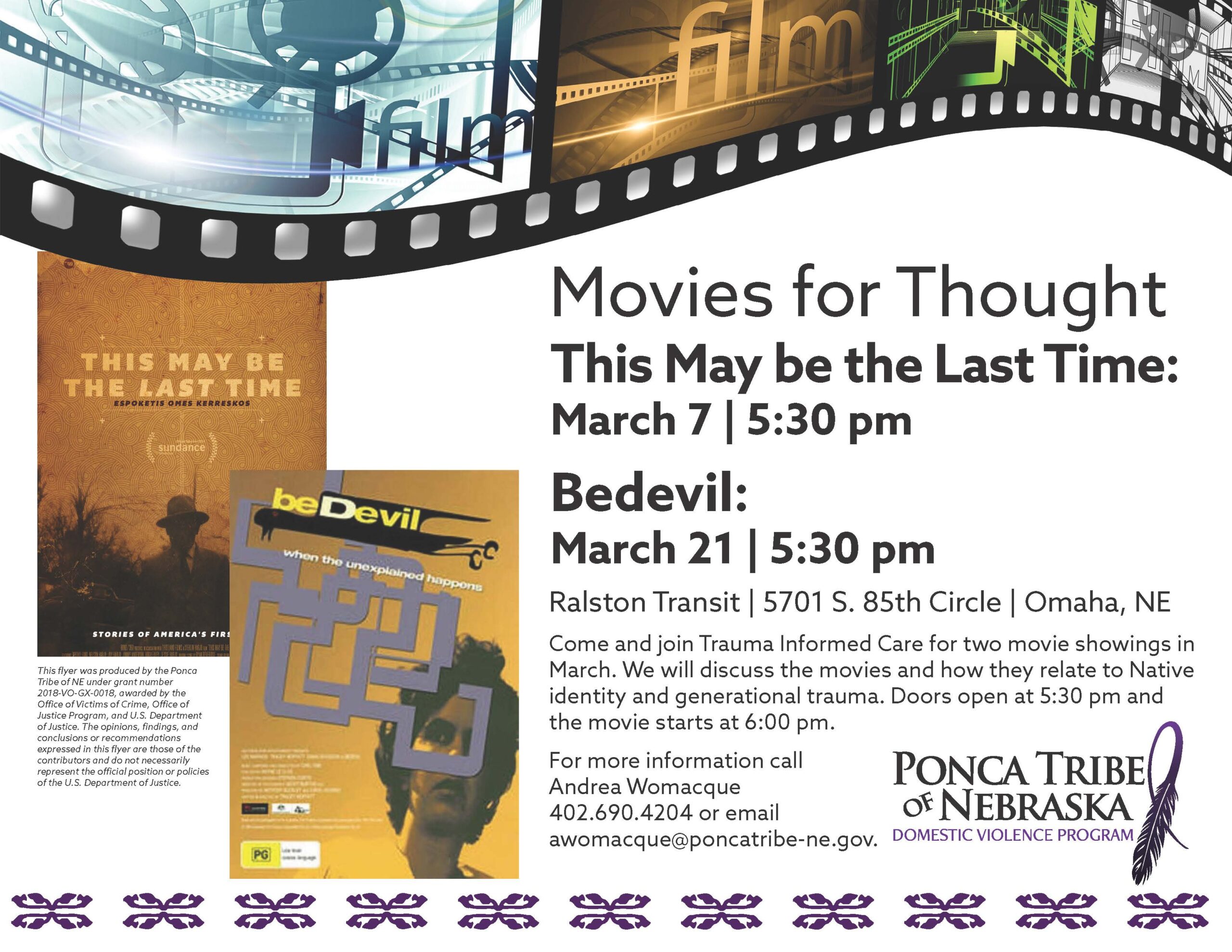 Movies for Thought – Omaha
