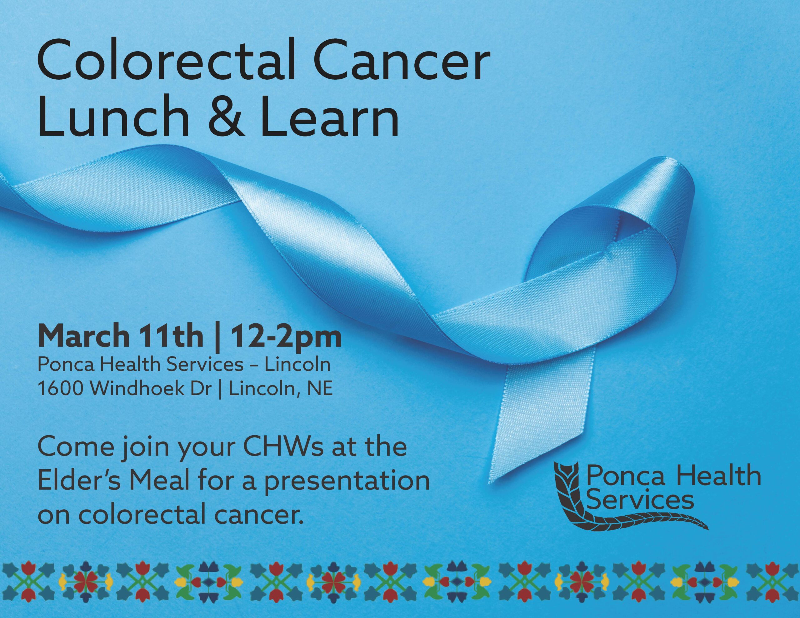 Colorectal Cancer Lunch & Learn – Lincoln