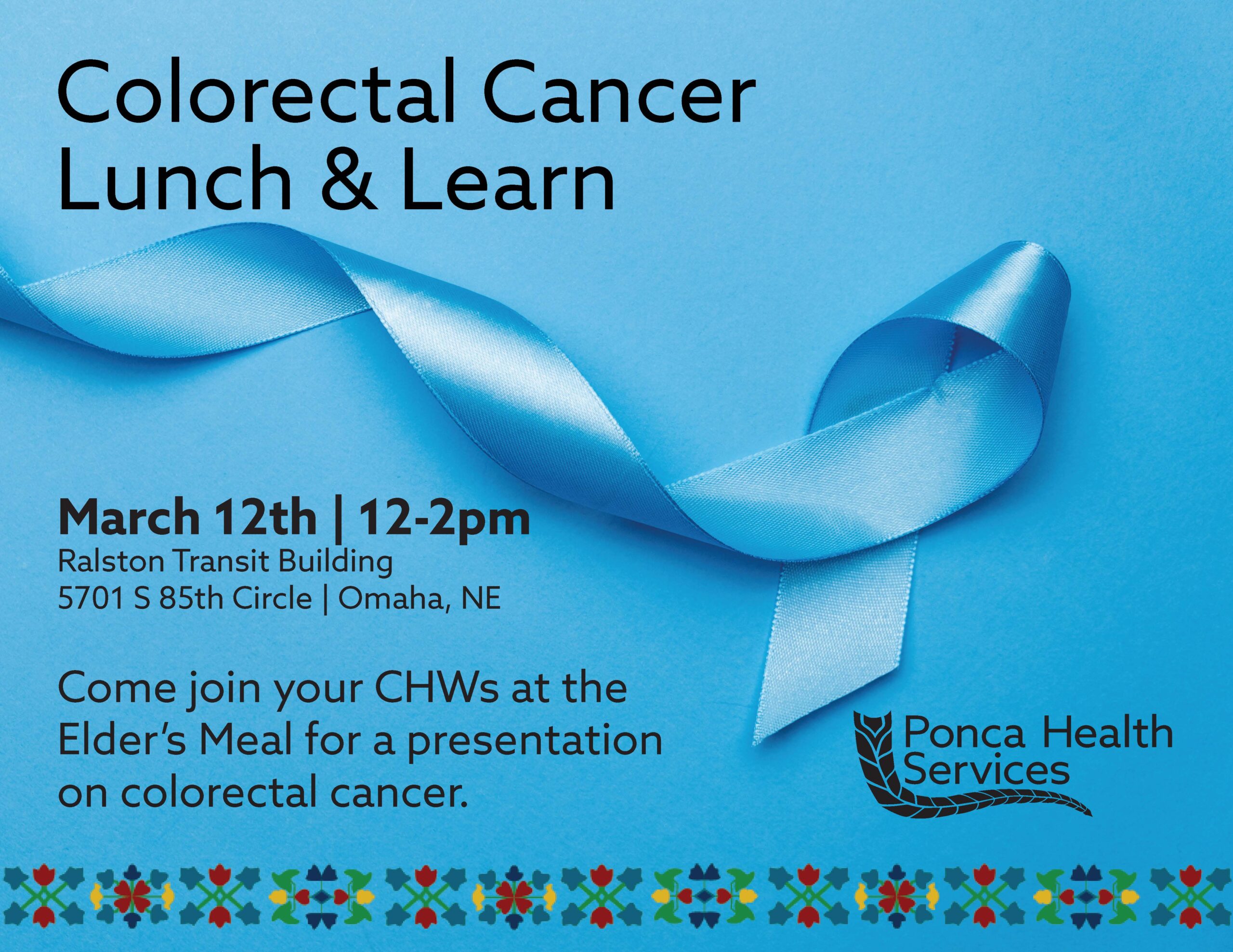 Colorectal Cancer Lunch & Learn – Omaha