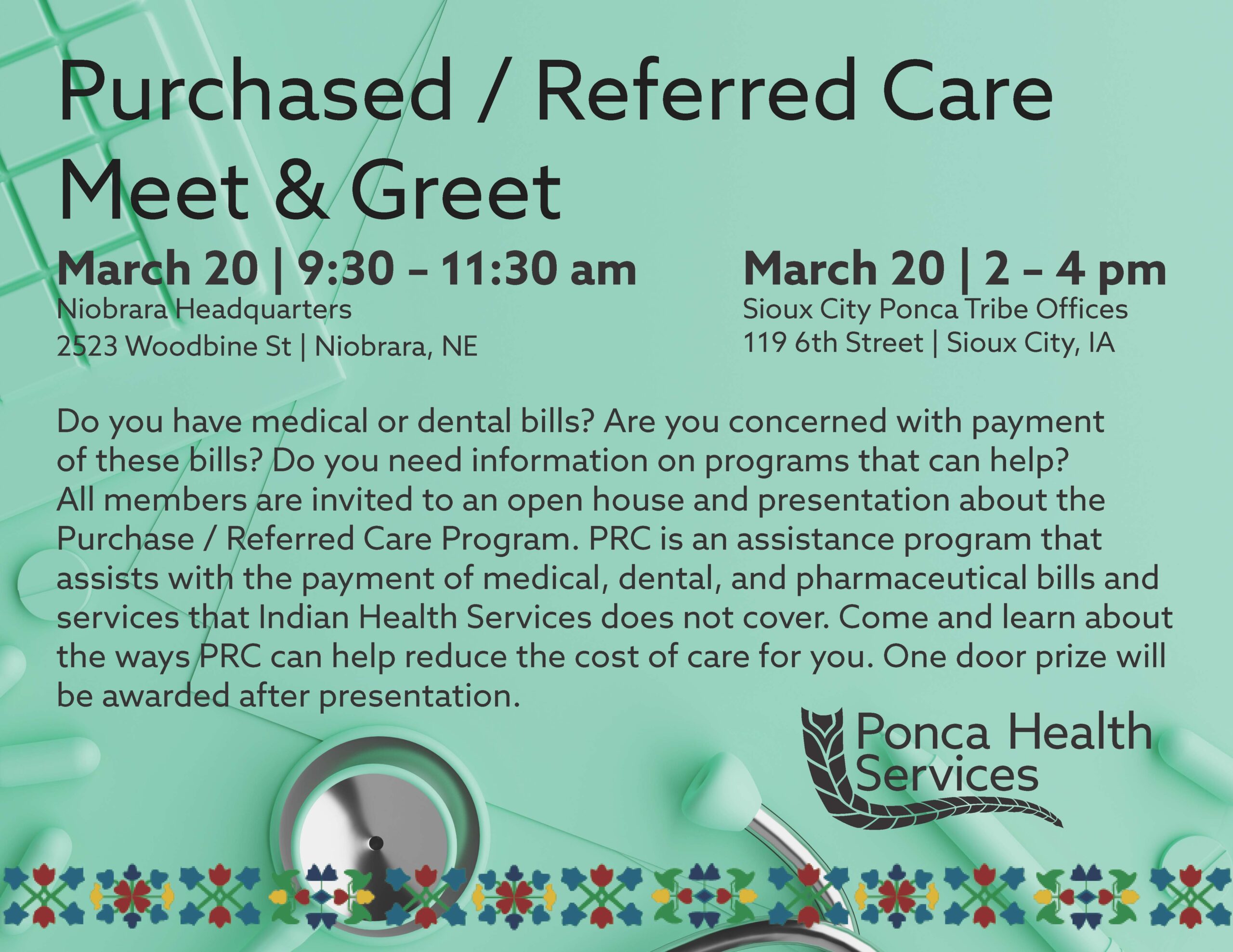 Purchased/Referred Care Meet & Greet – Niobrara