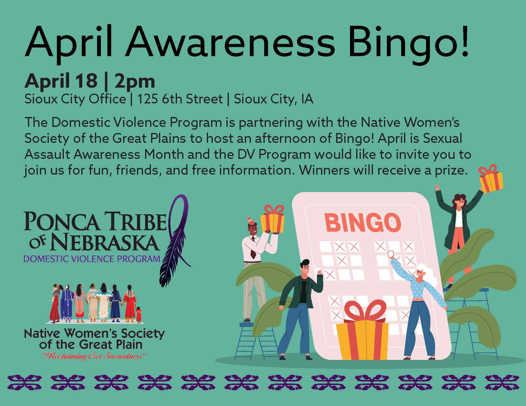April Awareness Bingo!