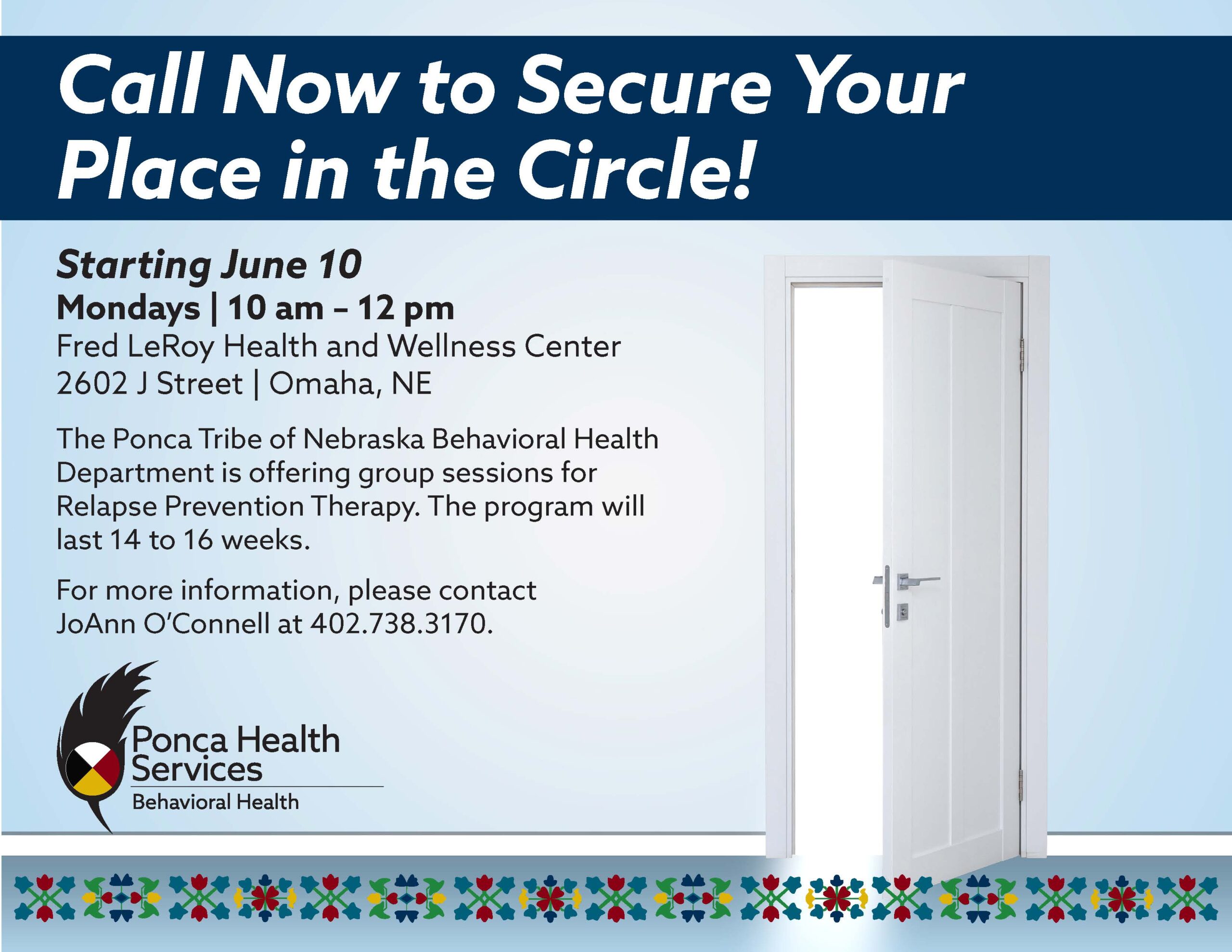 Relapse Prevention Talking Circle – Omaha