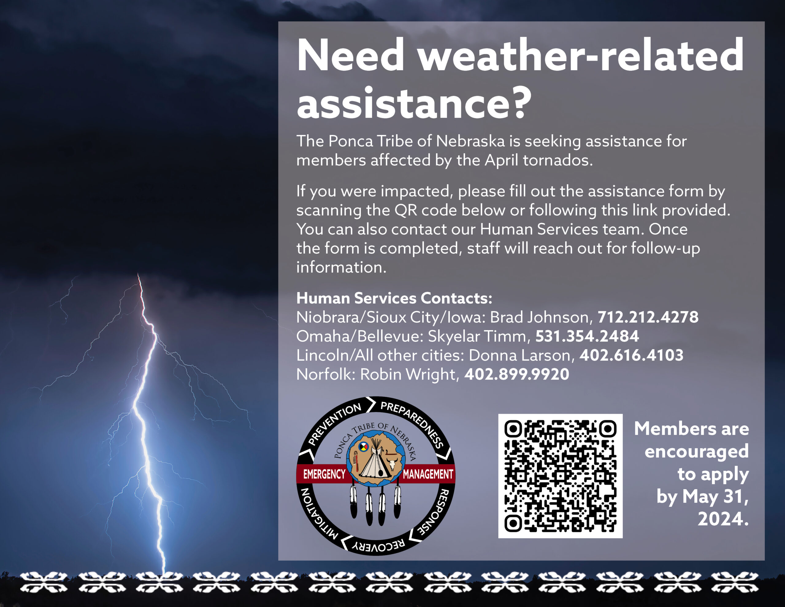 Read more about the article Need weather-related assistance?