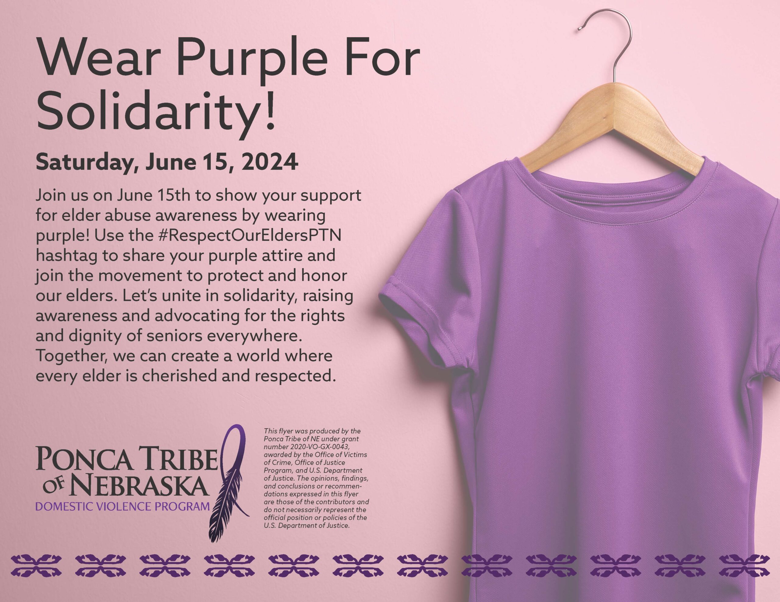Wear Purple for Solidarity!