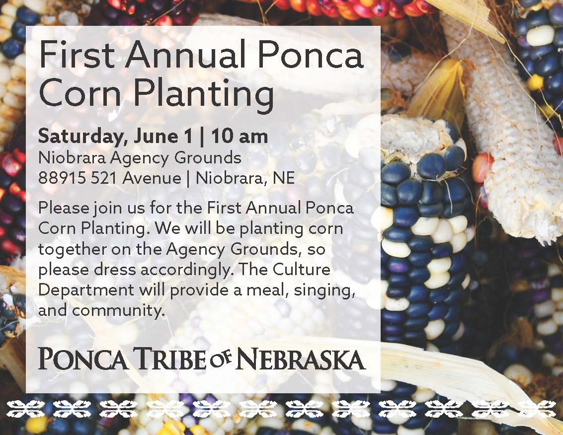 First Annual Ponca Corn Planting