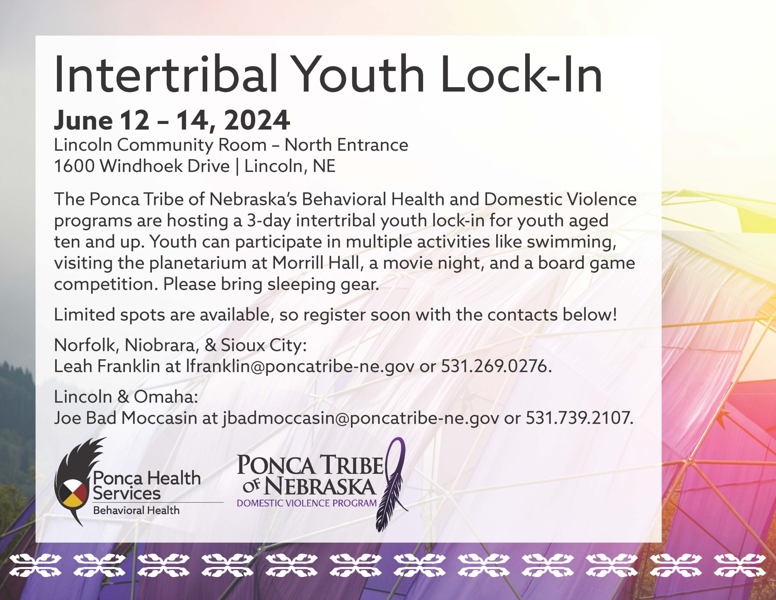 Intertribal Youth Lock-In