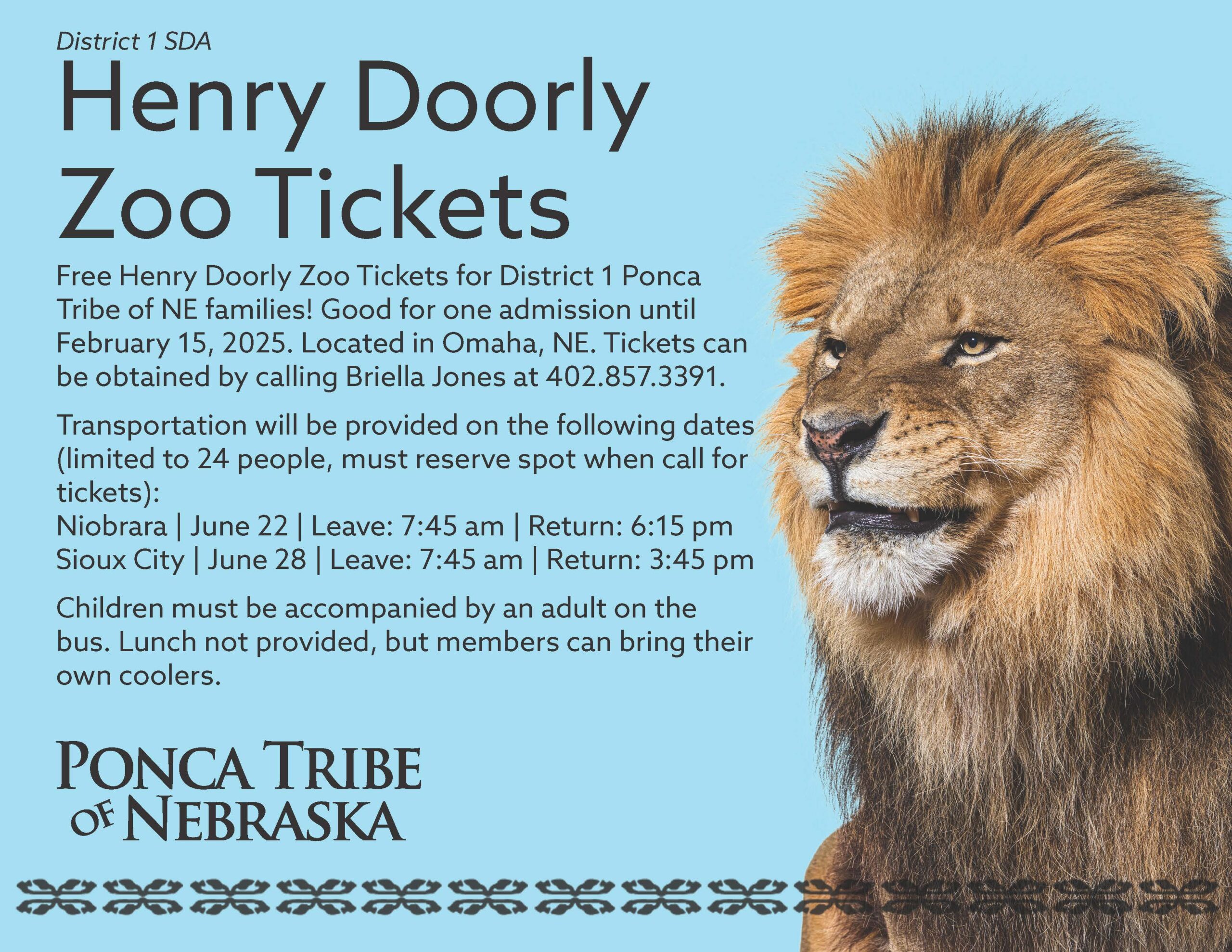 District 1 Henry Doorly Zoo Tickets