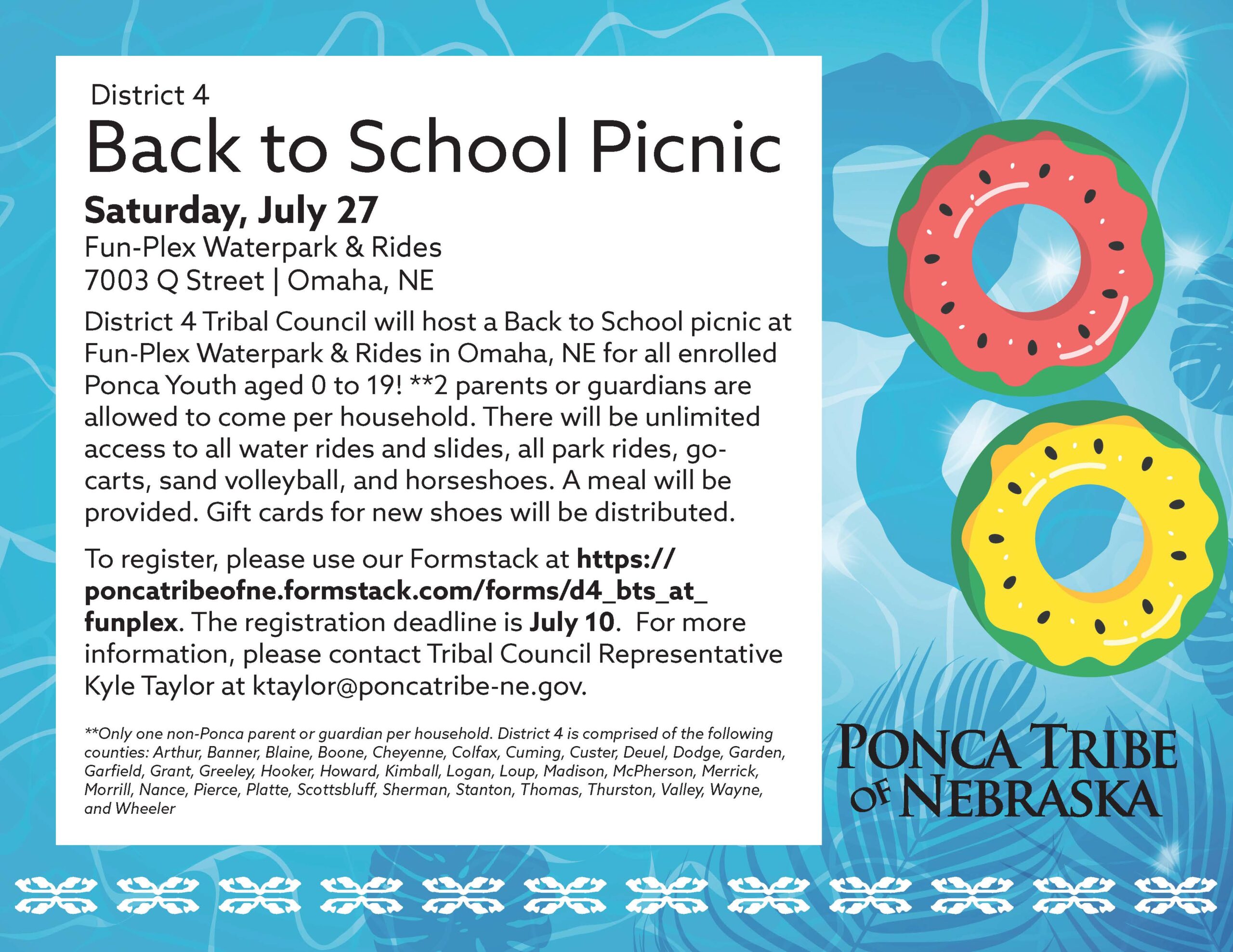 District 4 Back to School Picnic