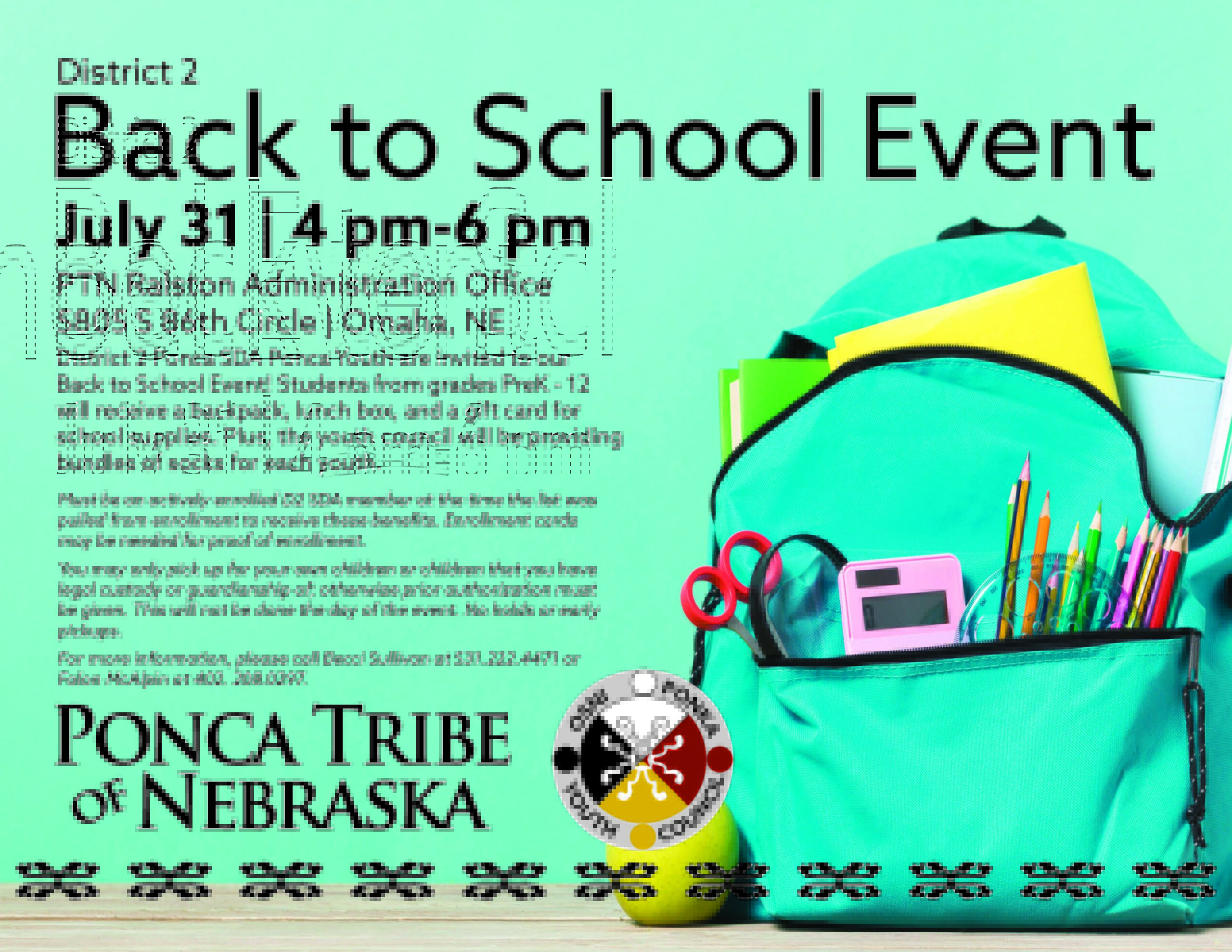 District 2 Back to School Event
