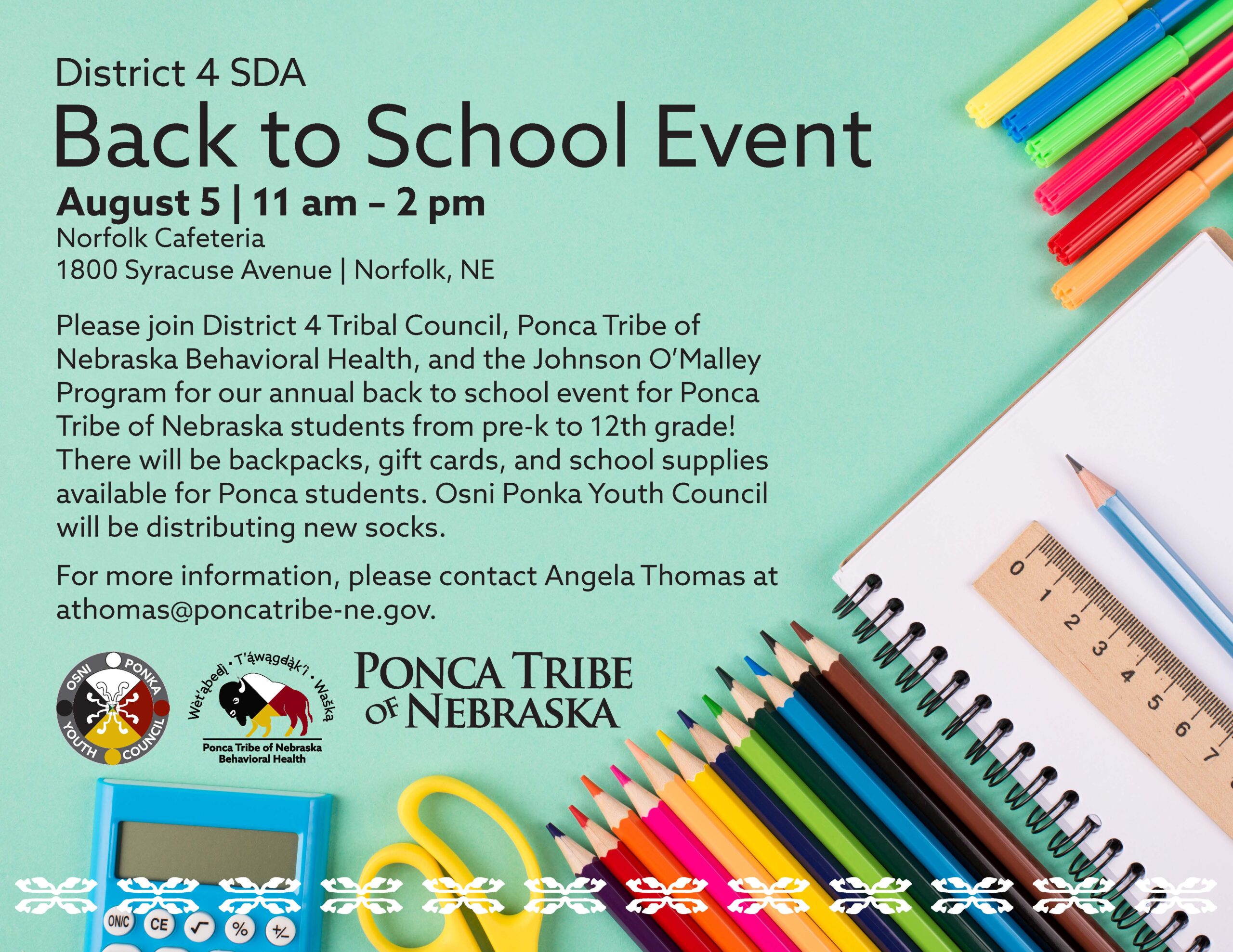 District 4 SDA Back to School