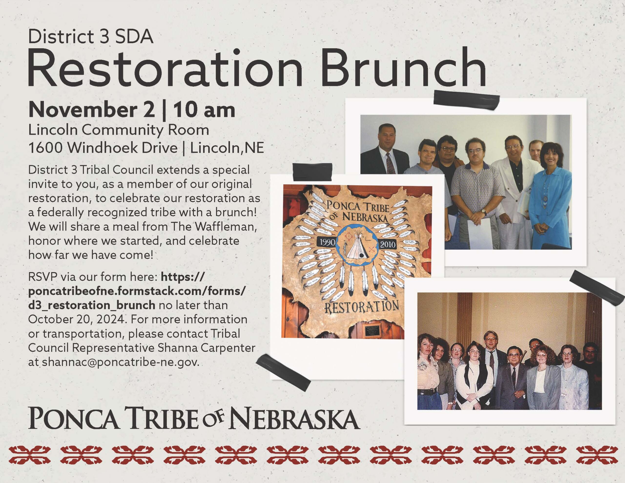 District 3 SDA Restoration Brunch