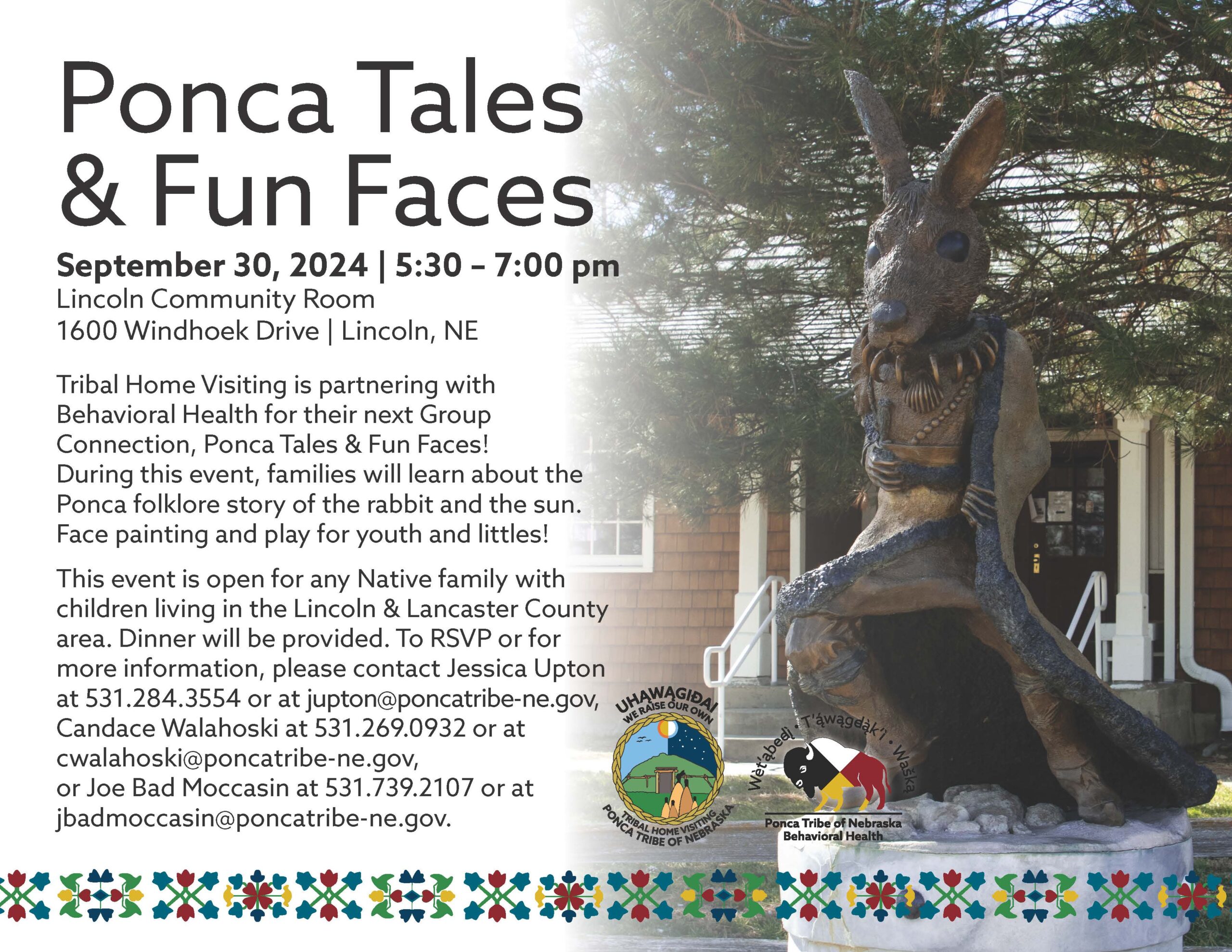 Ponca Tales & Fun Faces
