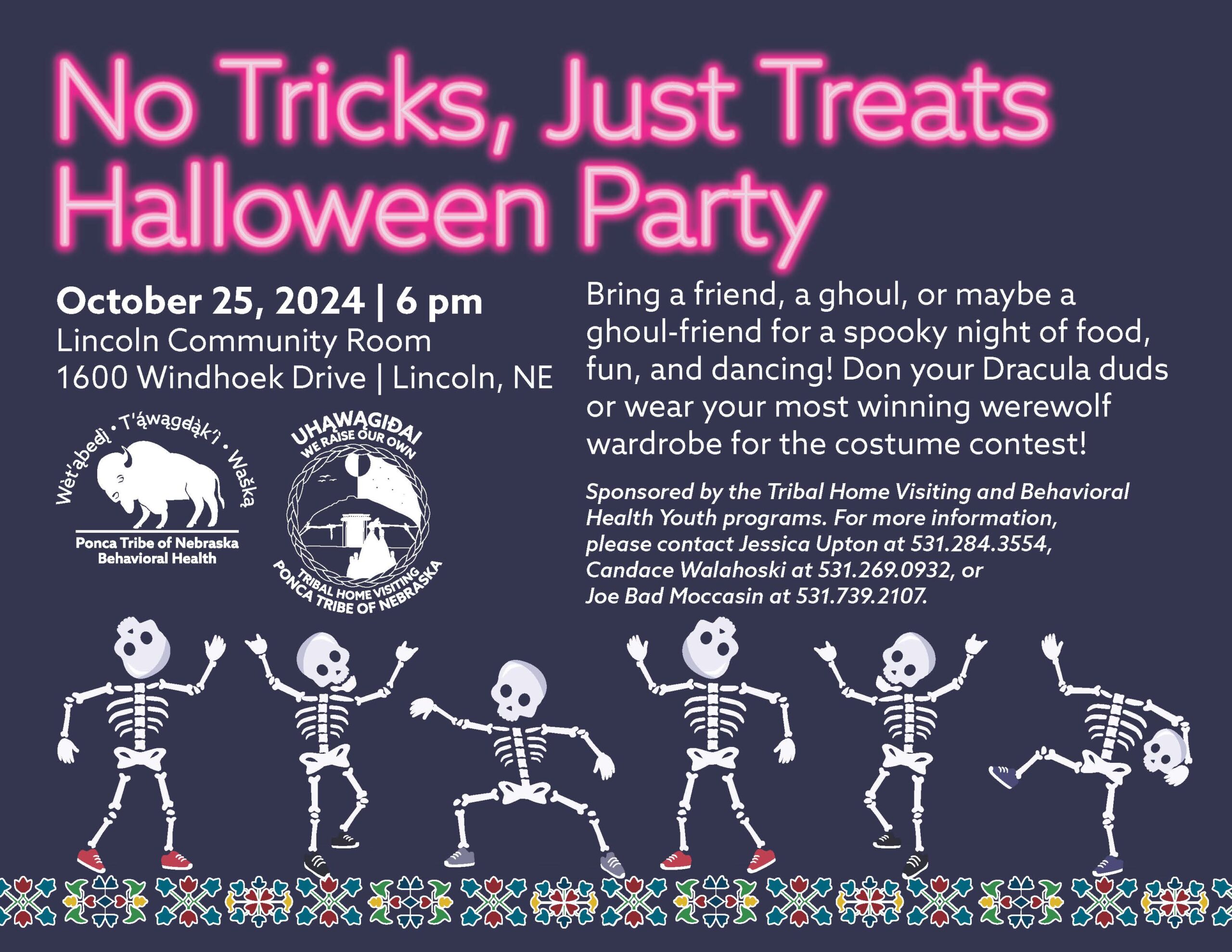 No Tricks, Just Treats Halloween Party