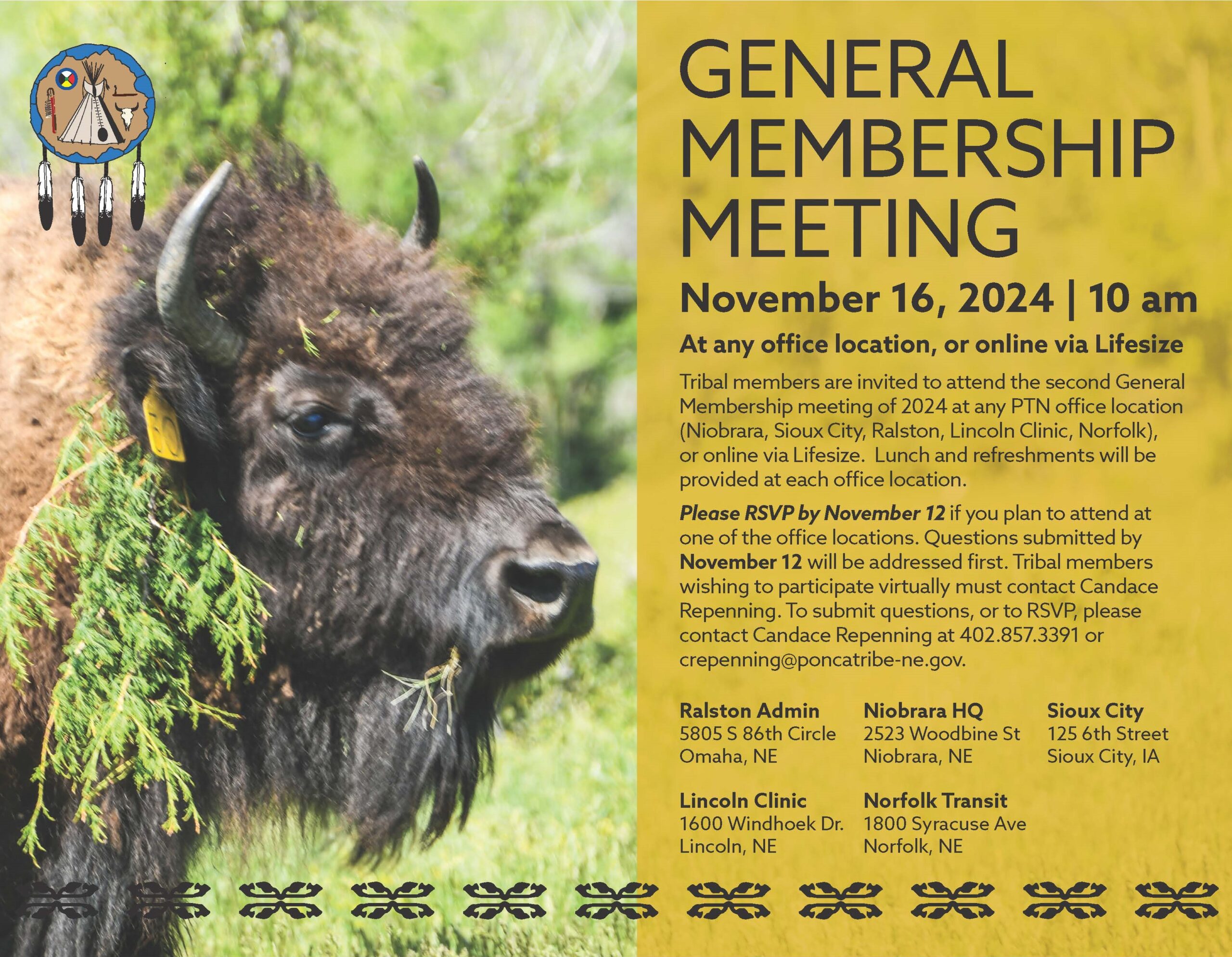 General Membership Meeting – November 2024