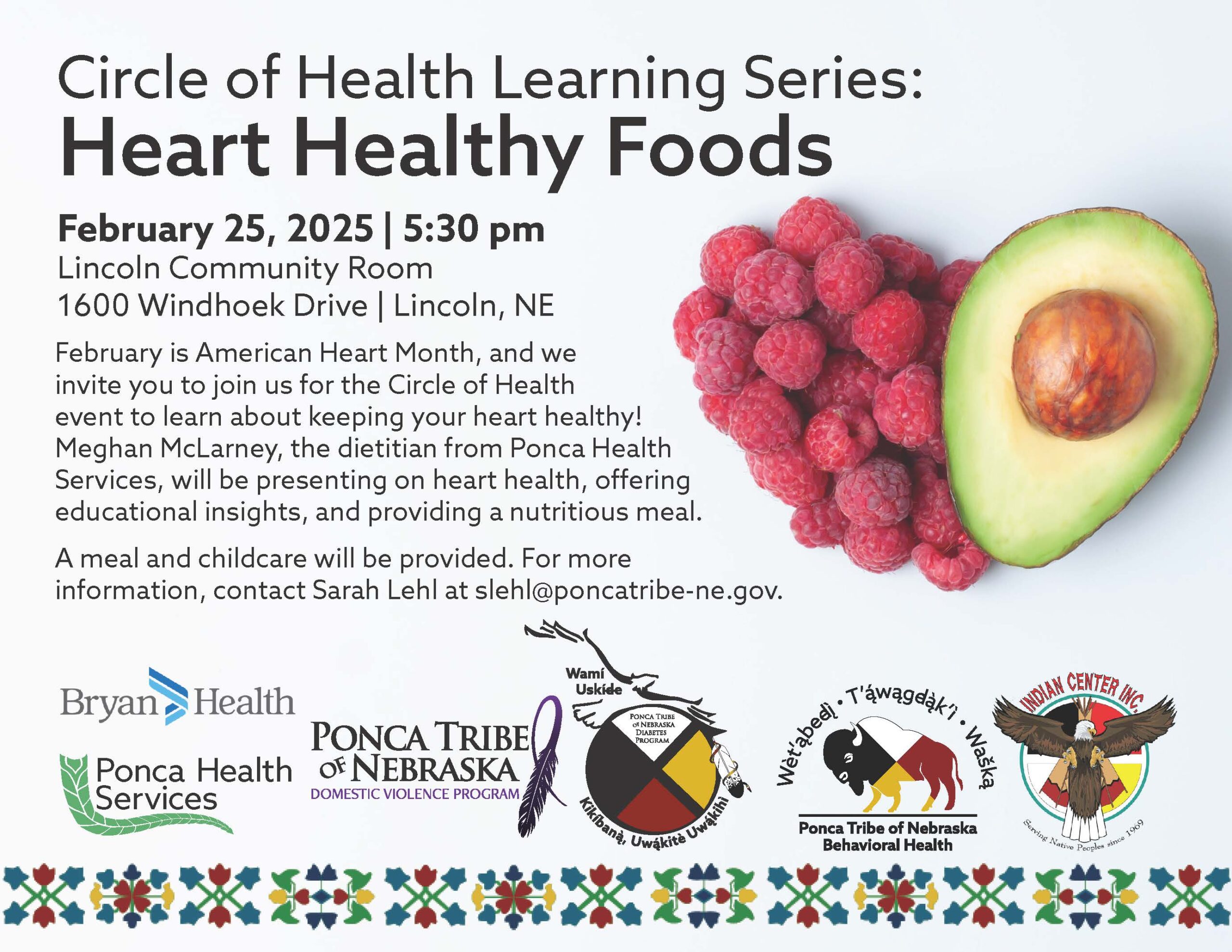 Circle of Health Learning Series: Heart Healthy Foods – Lincoln